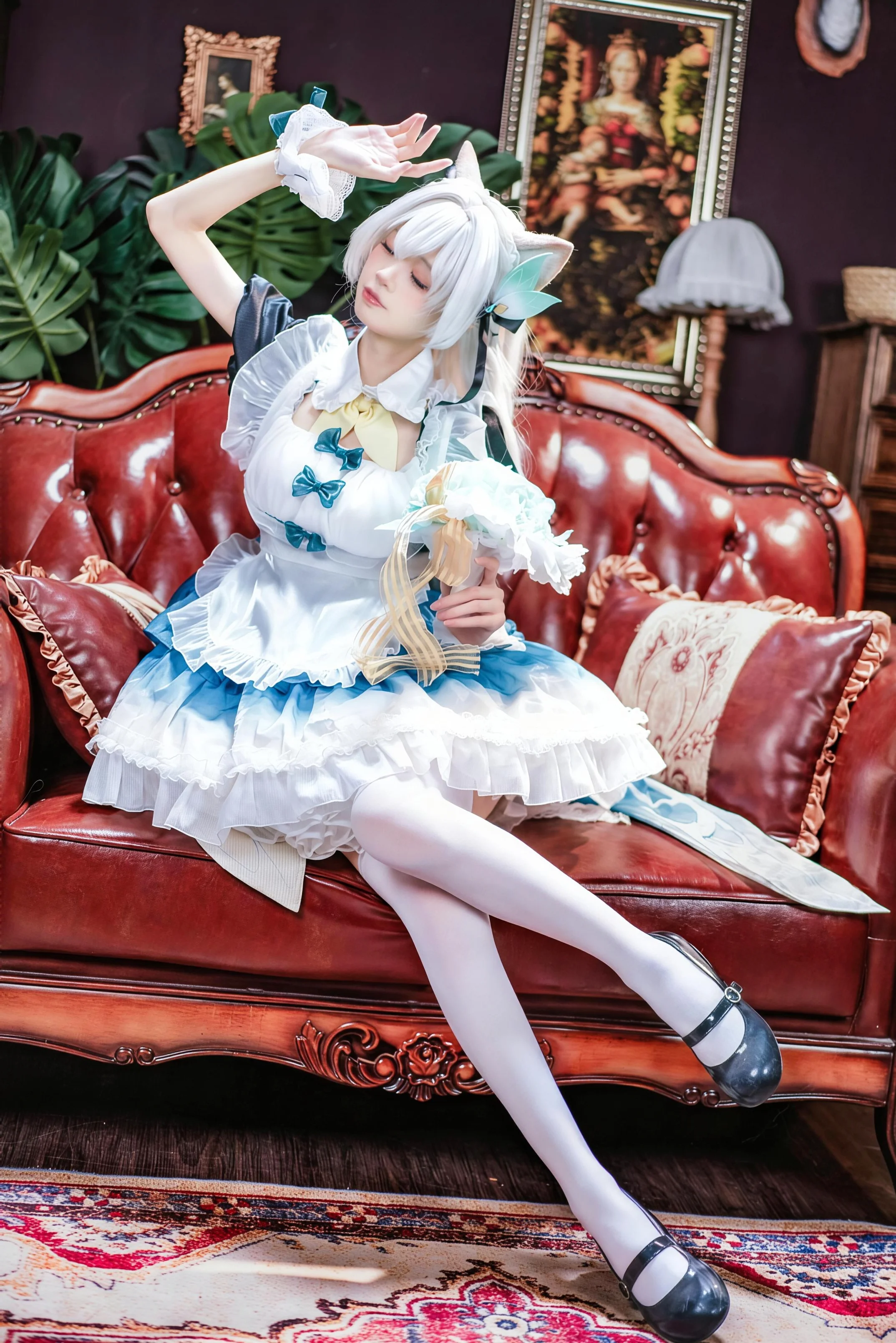 【流萤cos】崩坏星穹铁道中的优雅女仆 - 推荐阅读封面