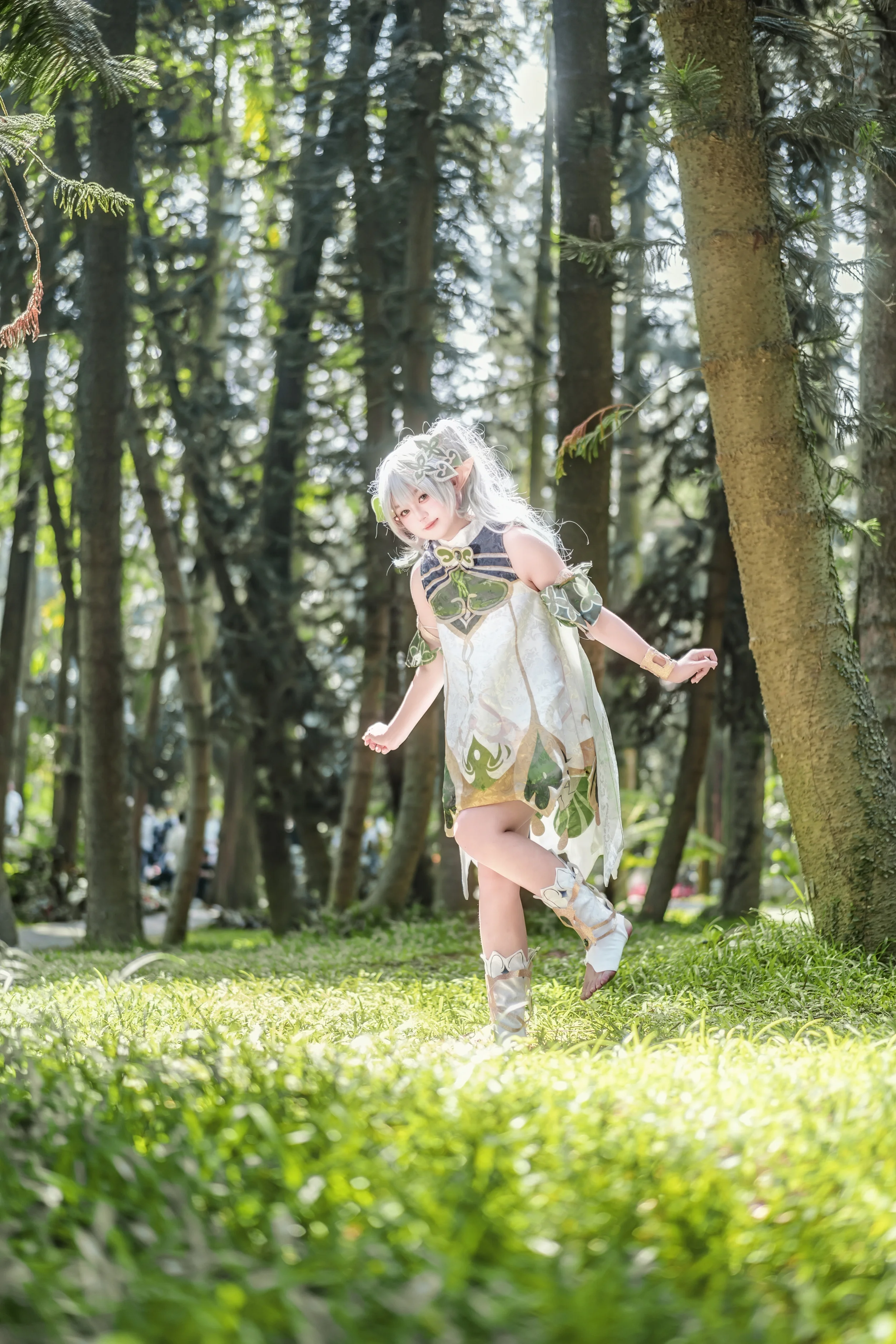 【納西妲cos】林間的小草神，願智慧與綠意常伴 - 第 6 張