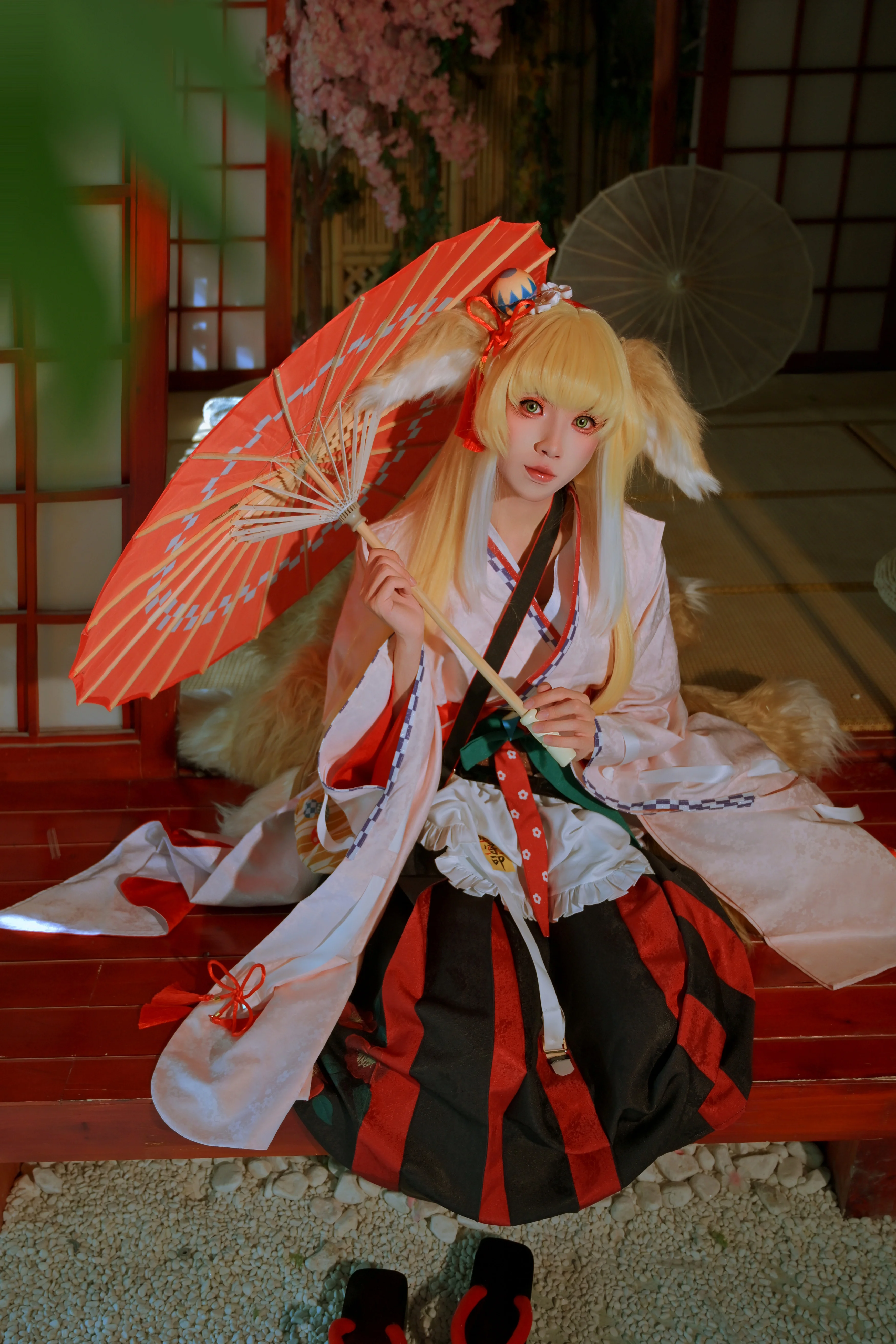 【铃兰cos】明日方舟里的雪霁狐仙