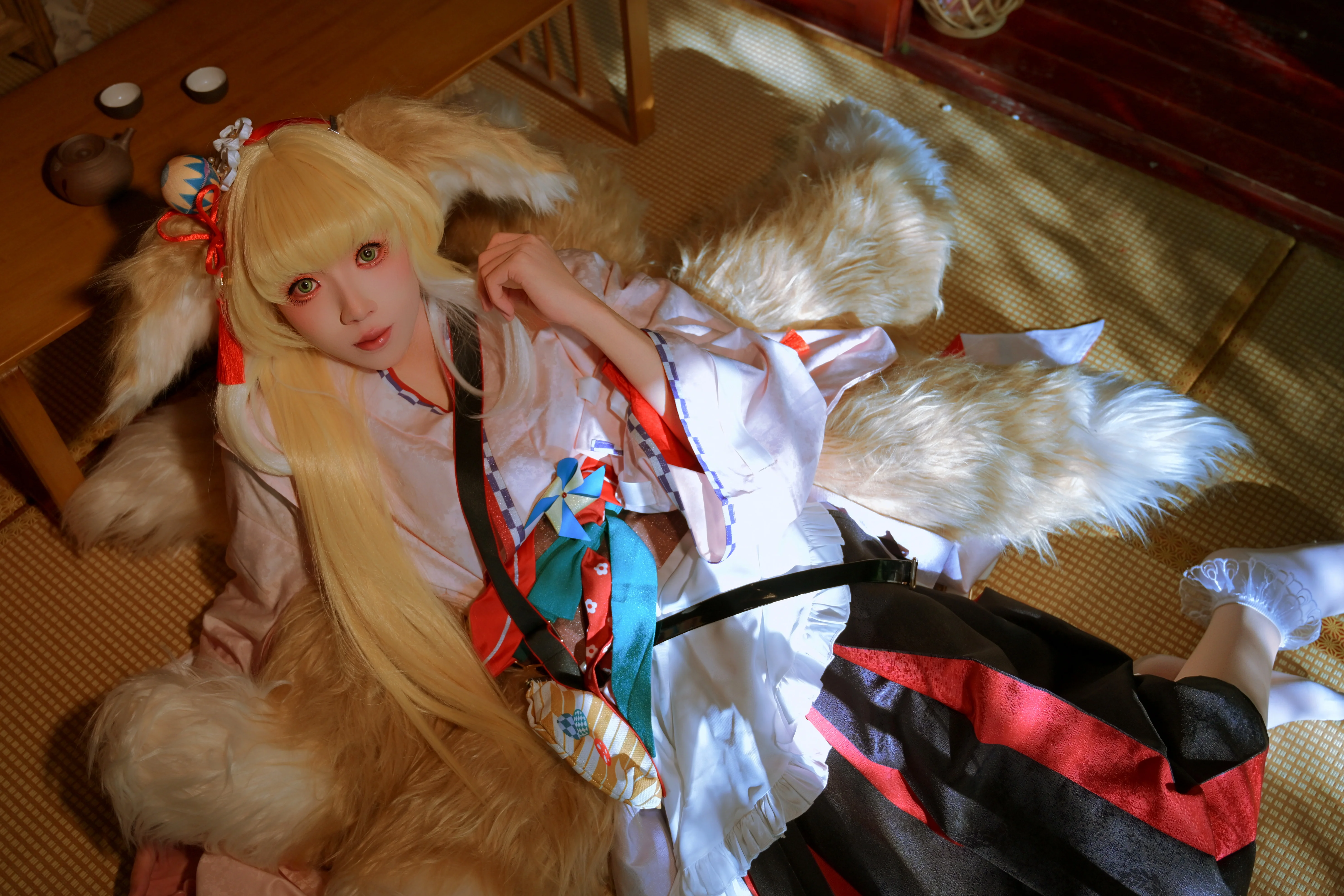 【铃兰cos】明日方舟里的雪霁狐仙 - 第 4 张