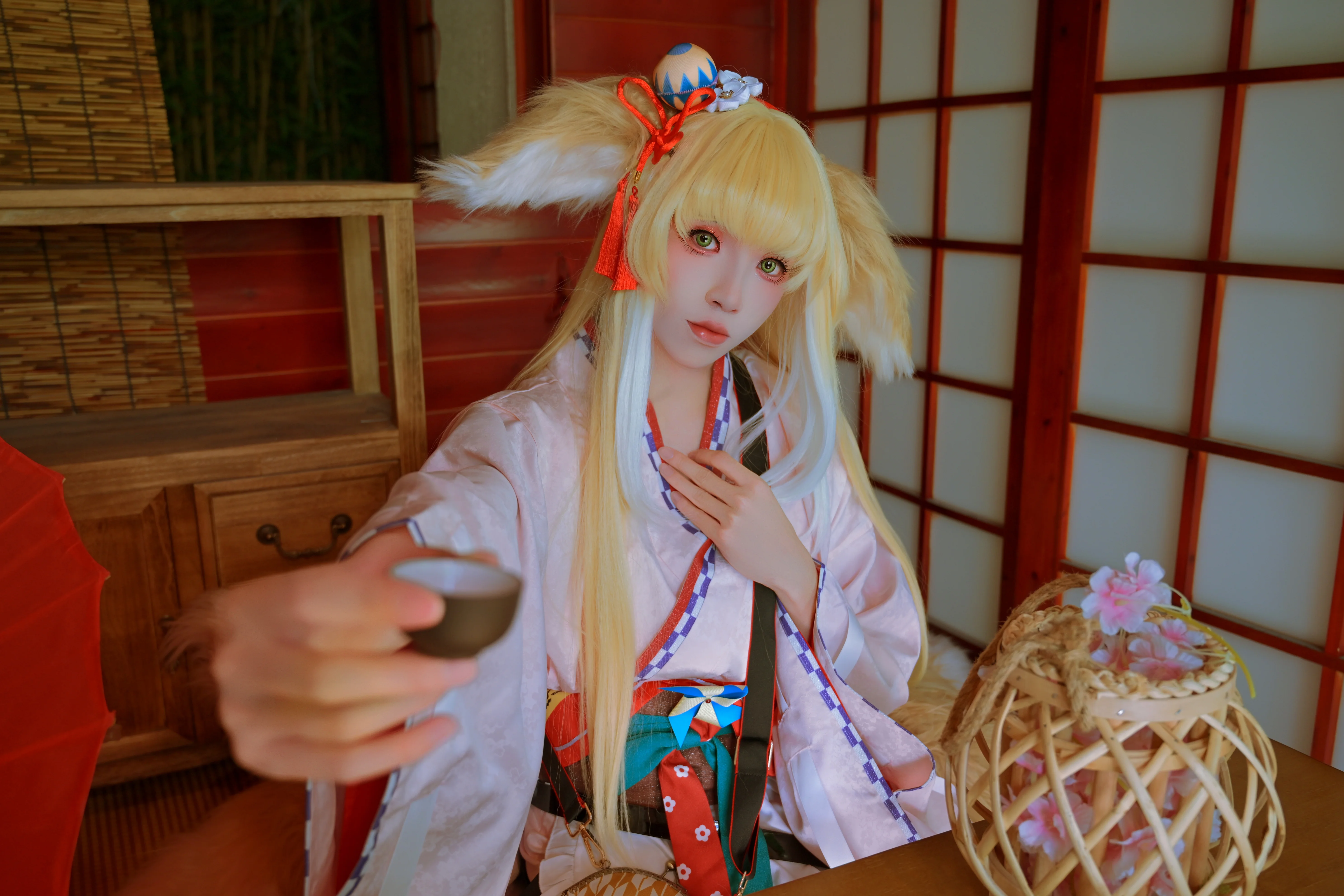 【铃兰cos】明日方舟里的雪霁狐仙 - 第 9 张