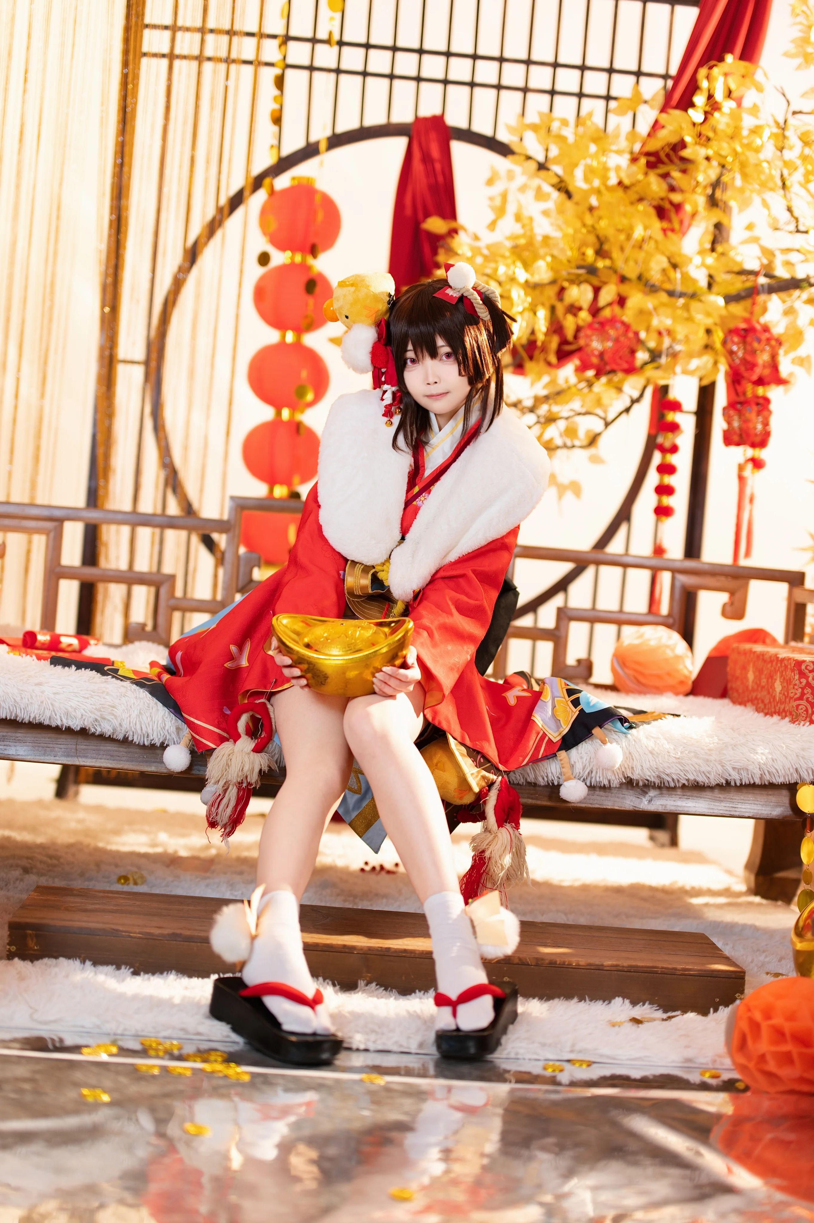 【神乐cos】阴阳师看板娘的新年贺岁片 - 第 2 张