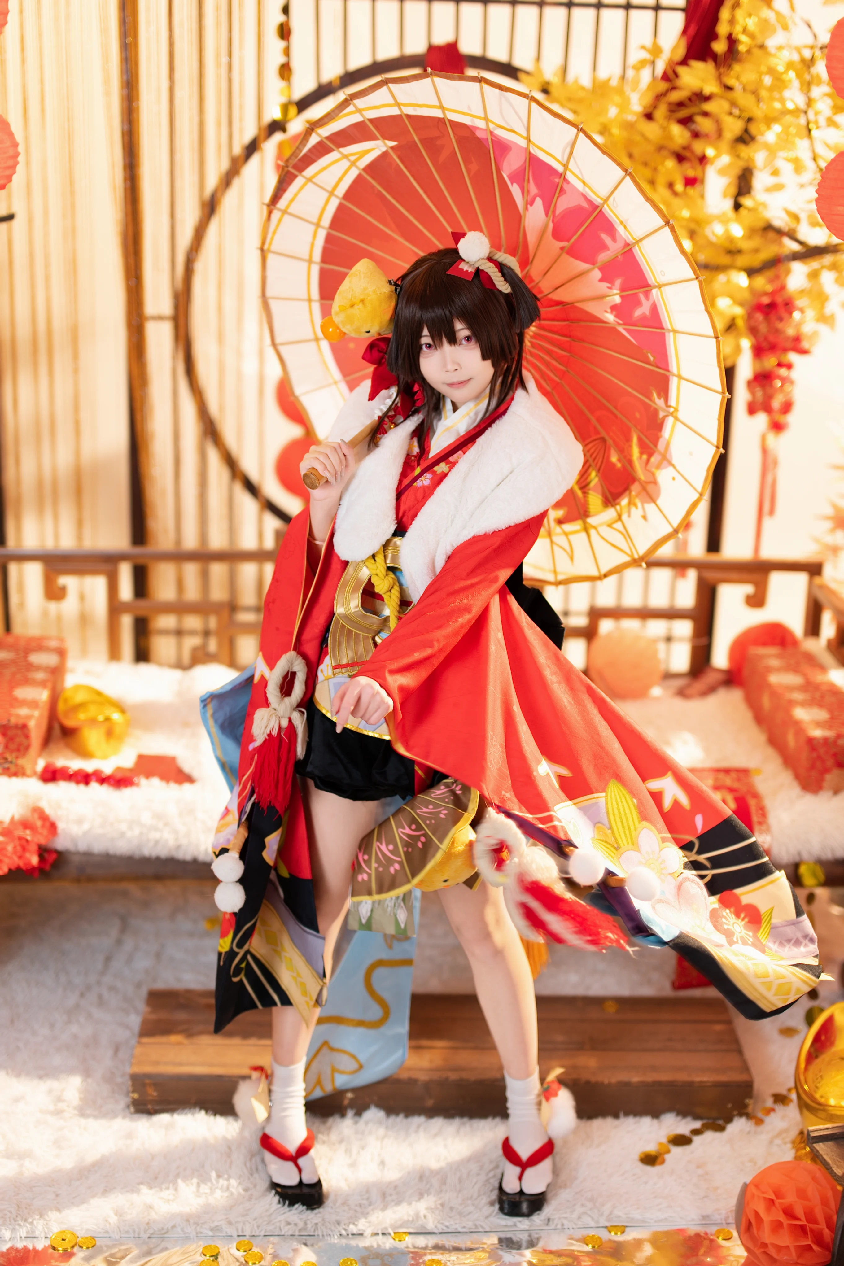 【神乐cos】阴阳师看板娘的新年贺岁片 - 第 6 张