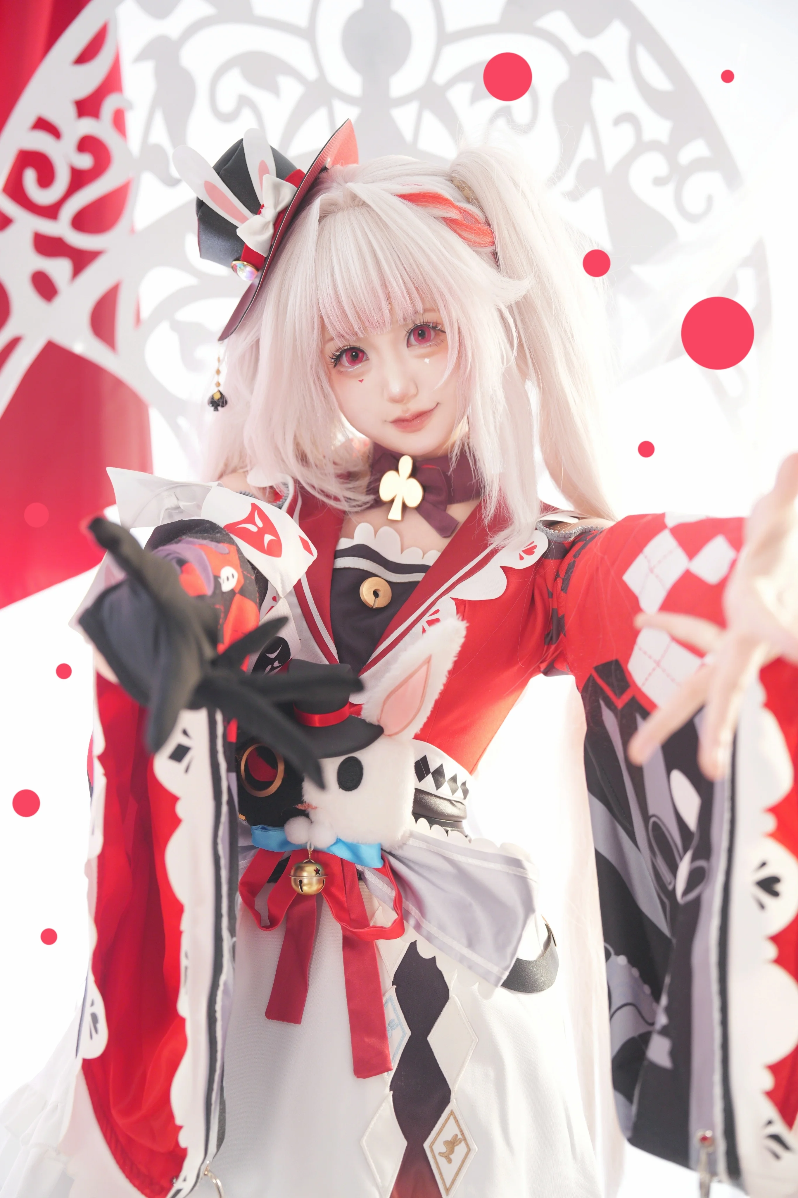 【火花cos】在崩坏星穹铁道里捕捉那一抹灵动的红白色彩 - 第 3 张
