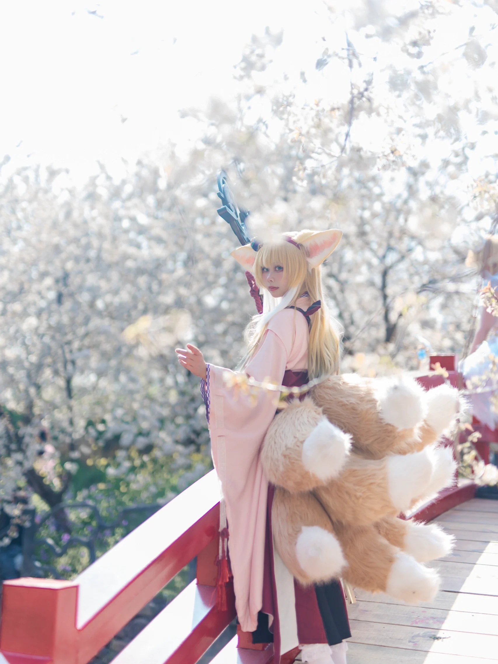 【铃兰cos】明日方舟里的儿童节樱花之约 - 第 5 张