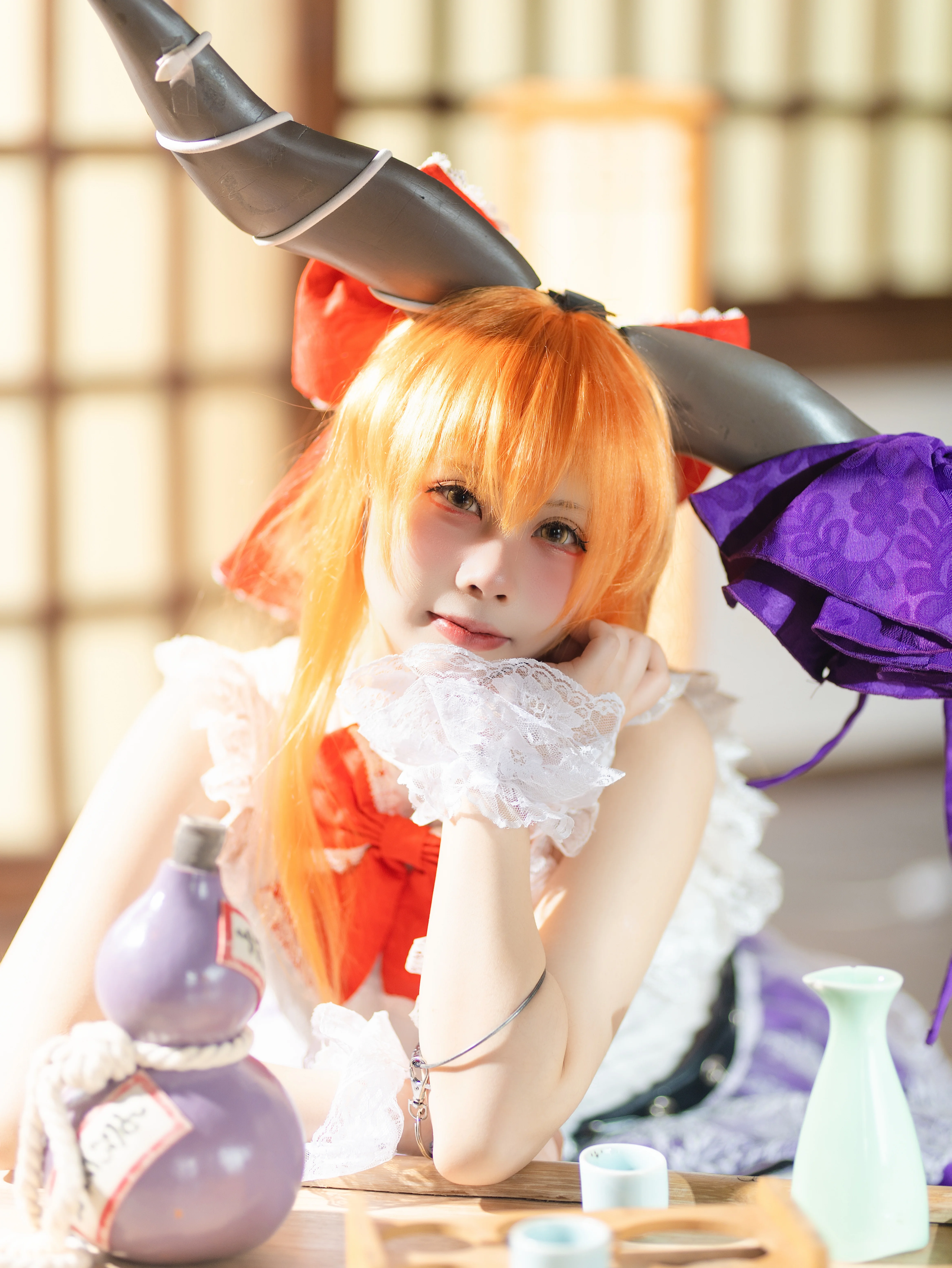 【伊吹萃香cos】东方Project里的贪杯鬼 - 第 2 张