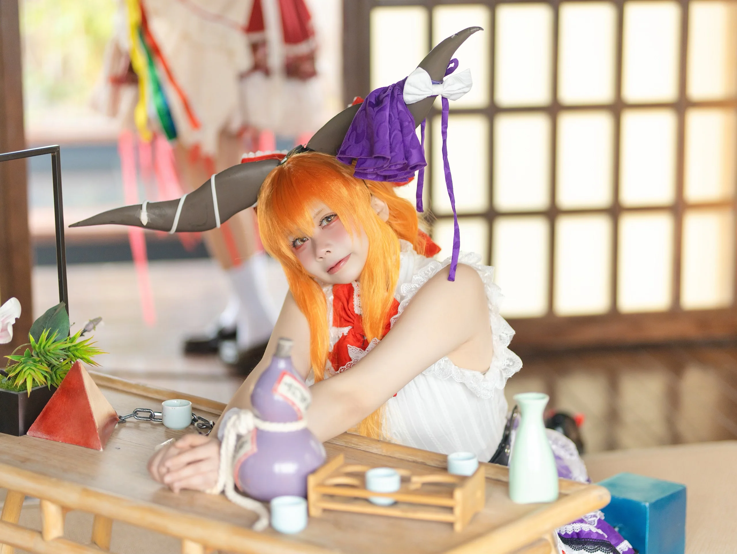 【伊吹萃香cos】东方Project里的贪杯鬼 - 第 3 张