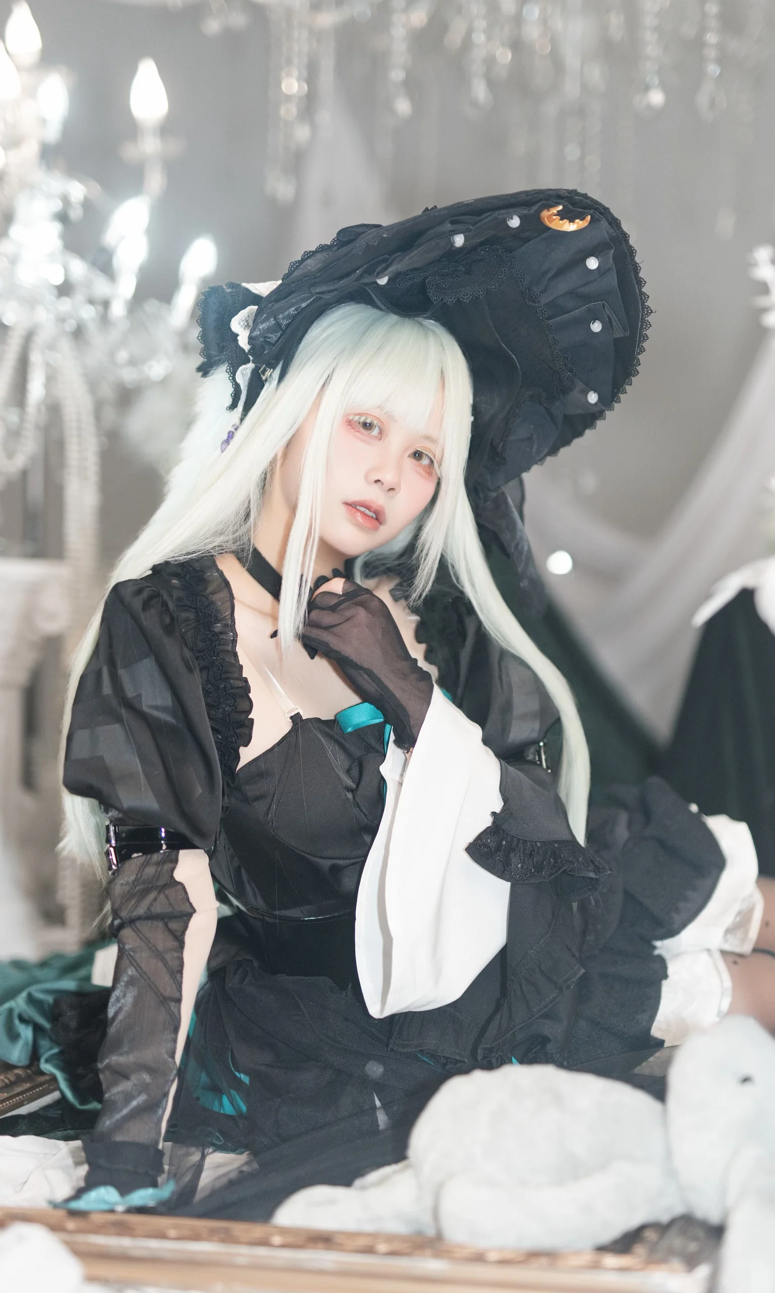 【若葉睦コスプレ】Ave Mujica（頌楽人形）に宿る静寂と壊れそうな美しさ（破碎感） - 4 枚目