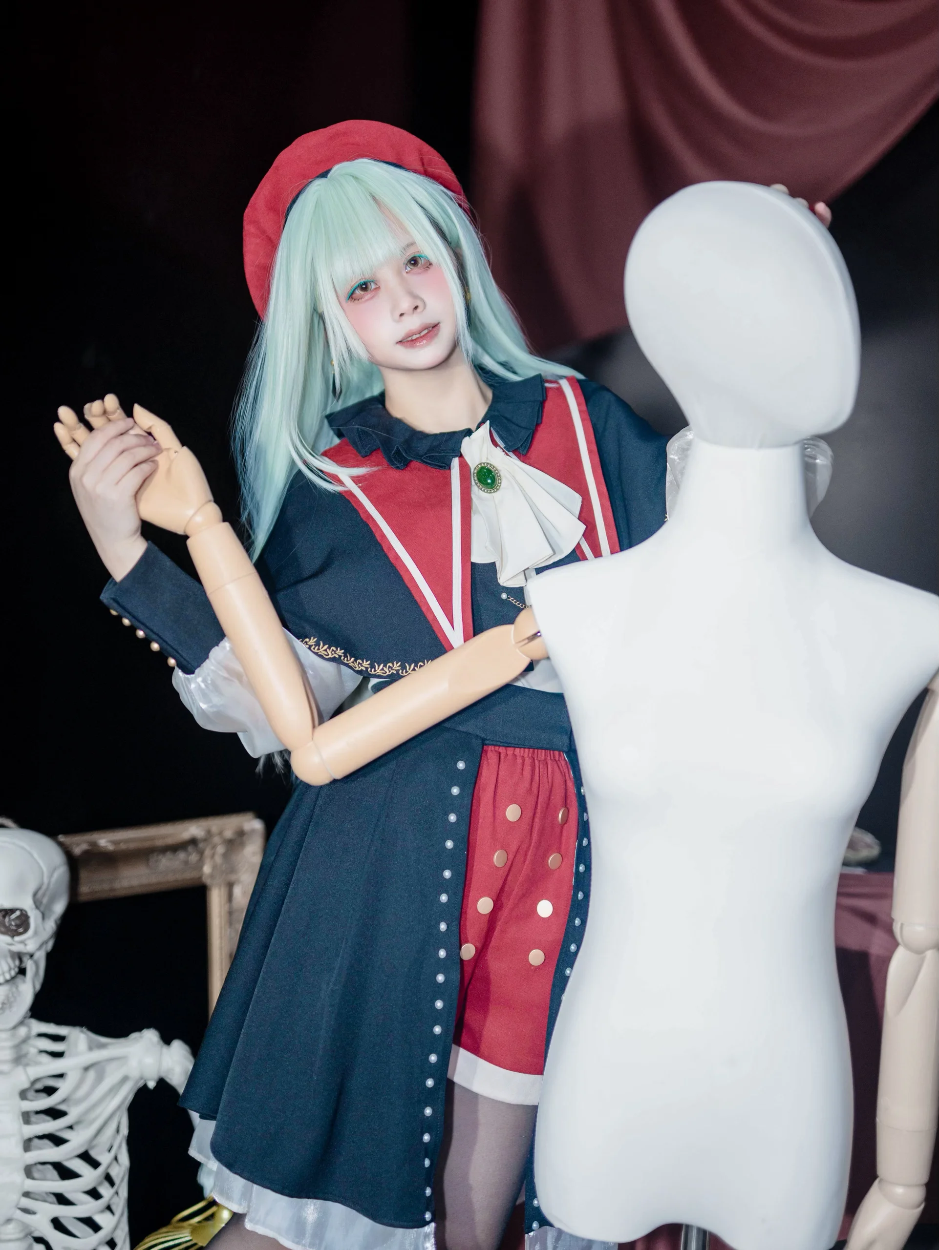 【若葉睦cos】Mortis時間到，拍了一組頌樂人偶的劇照感大片 - 第 2 張