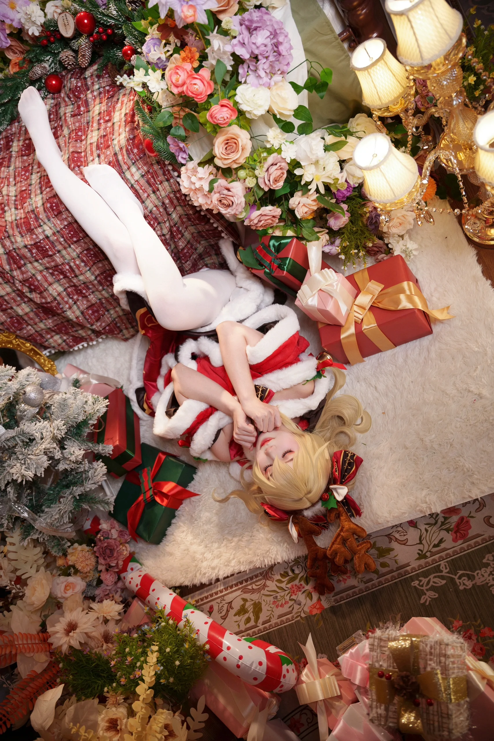 【芭芭拉cos】原神蒙德城的治癒之光，聖誕限定版存貨 - 第 1 張
