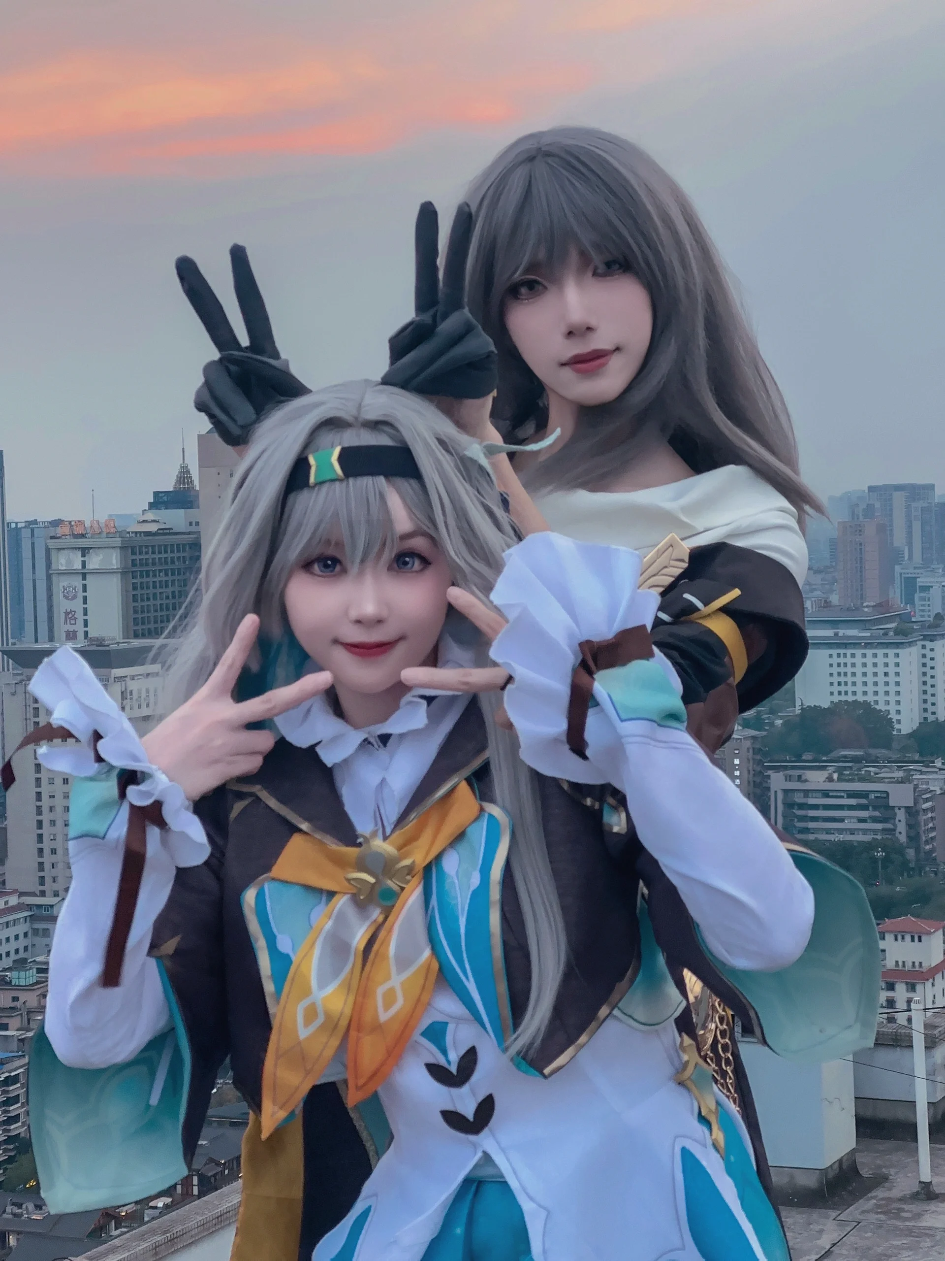 【星螢cos】開拓者星與流螢的日落天台寫真記錄 - 第 2 張