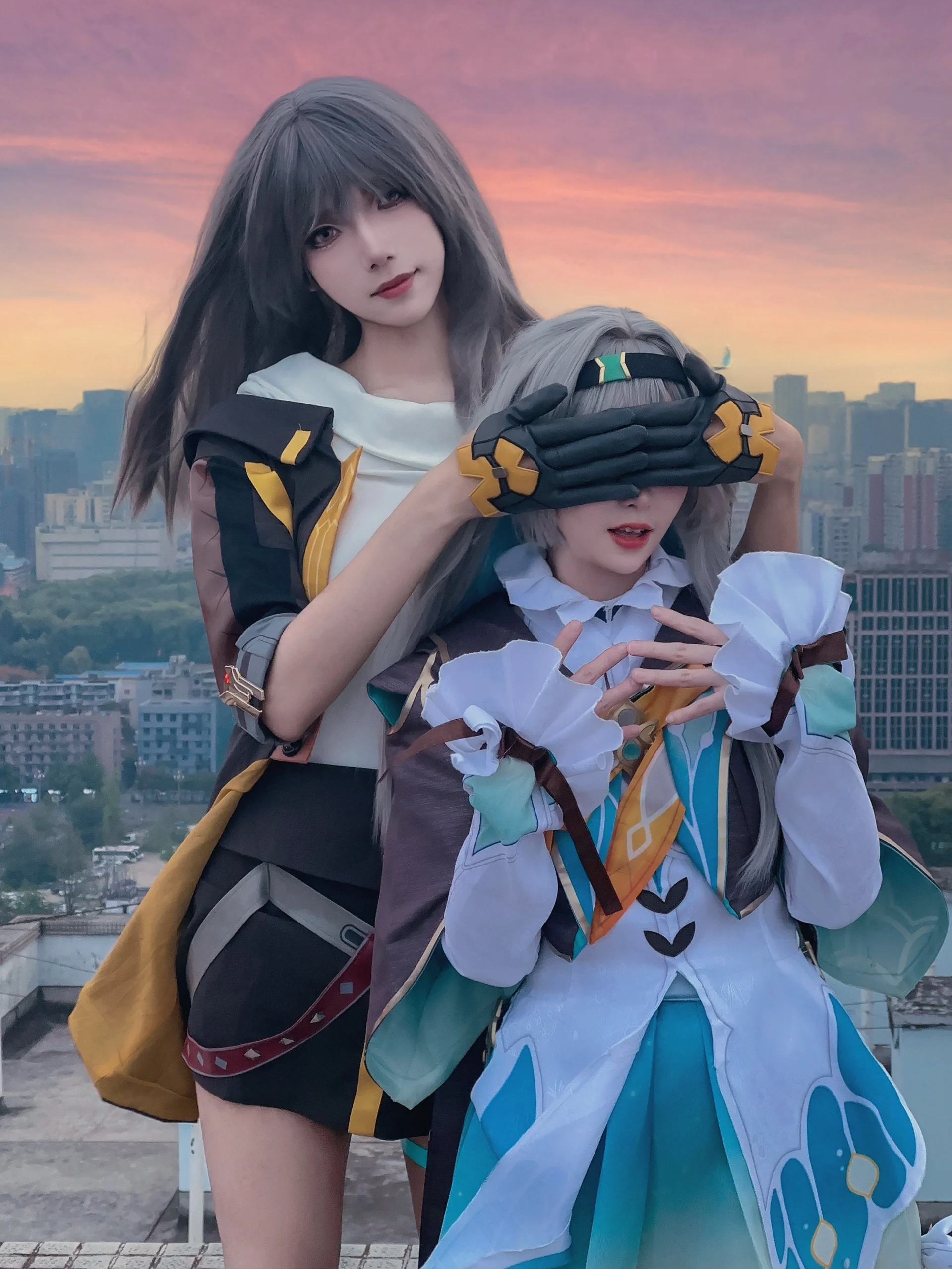【星螢cos】開拓者星與流螢的日落天台寫真記錄 - 第 3 張