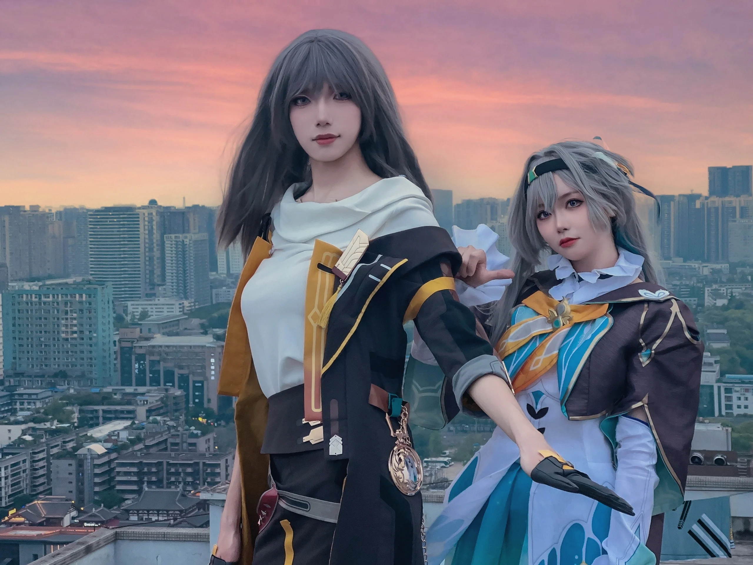 【星螢cos】開拓者星與流螢的日落天台寫真記錄 - 第 5 張