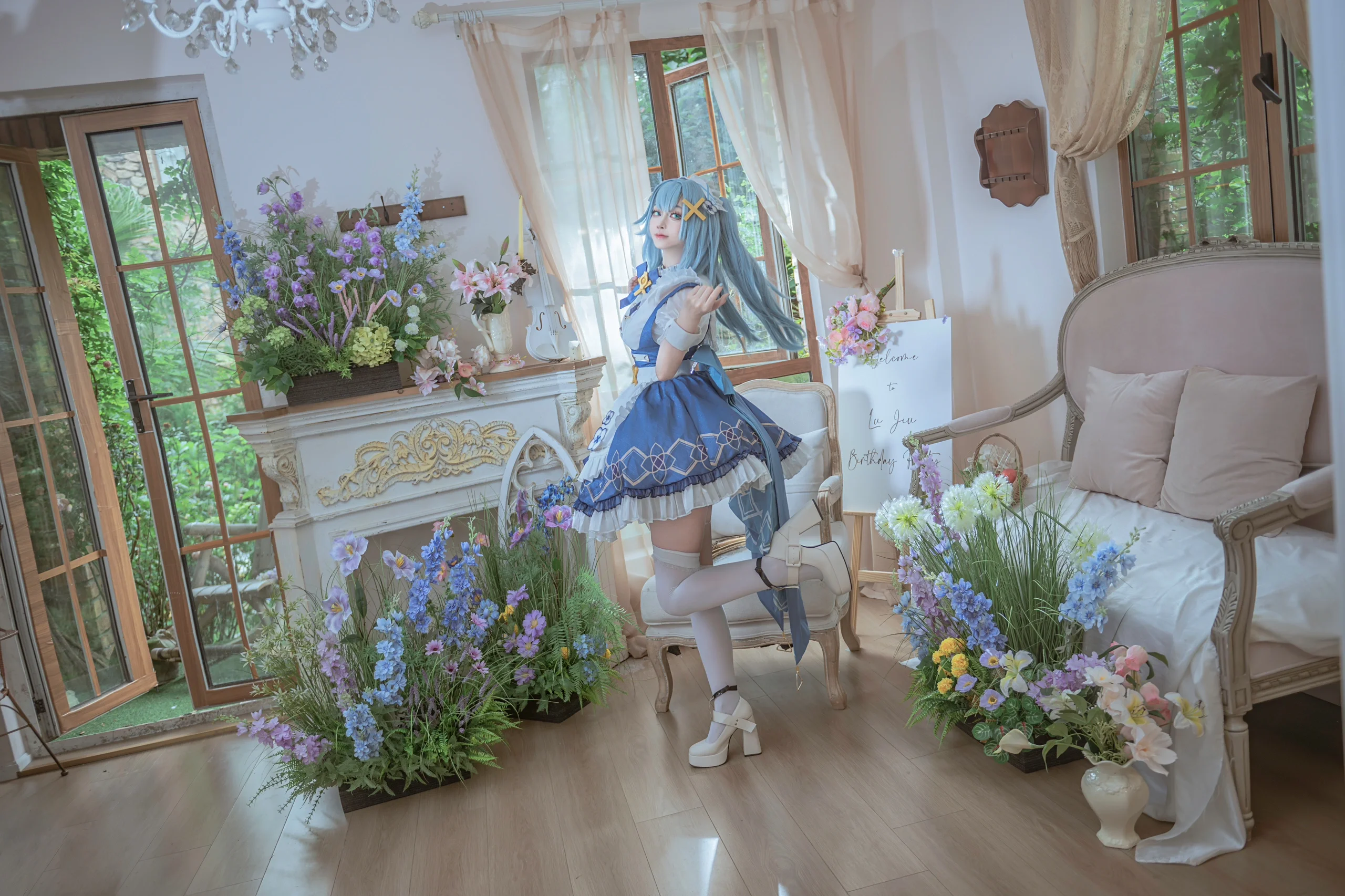 【珐露珊cos】原神里的韩式咖啡厅女仆 - 第 11 张