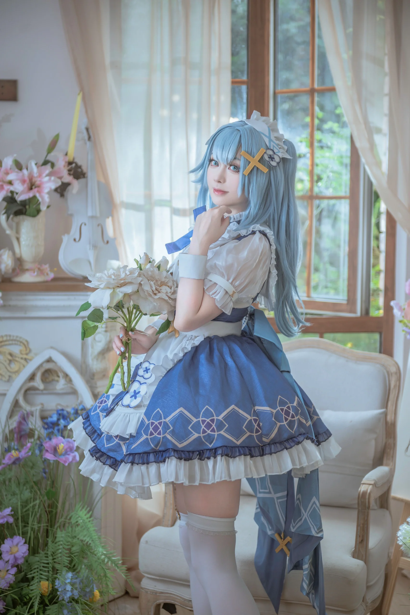 【珐露珊cos】原神里的韩式咖啡厅女仆 - 第 2 张