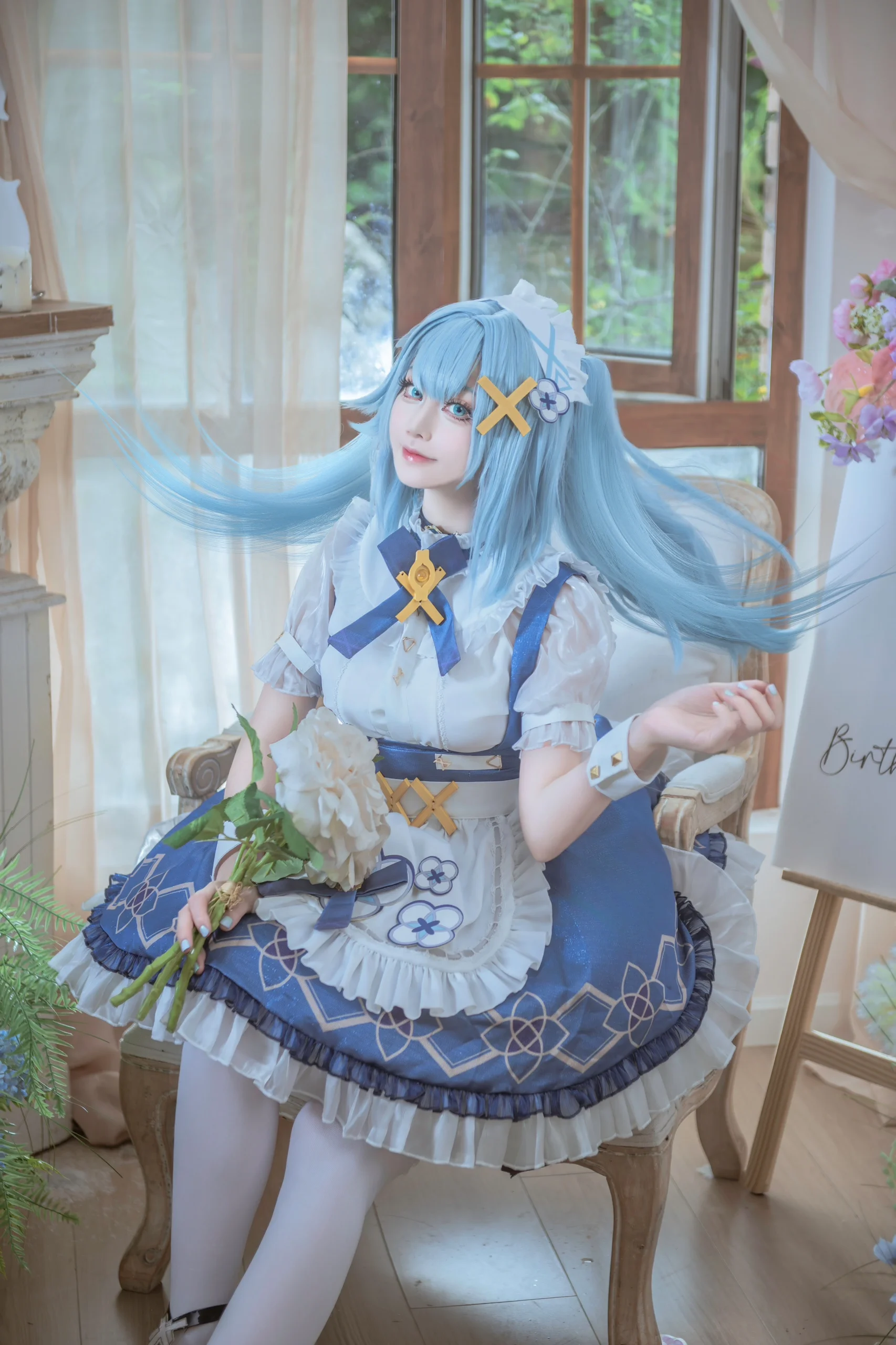 【珐露珊cos】原神里的韩式咖啡厅女仆 - 第 3 张