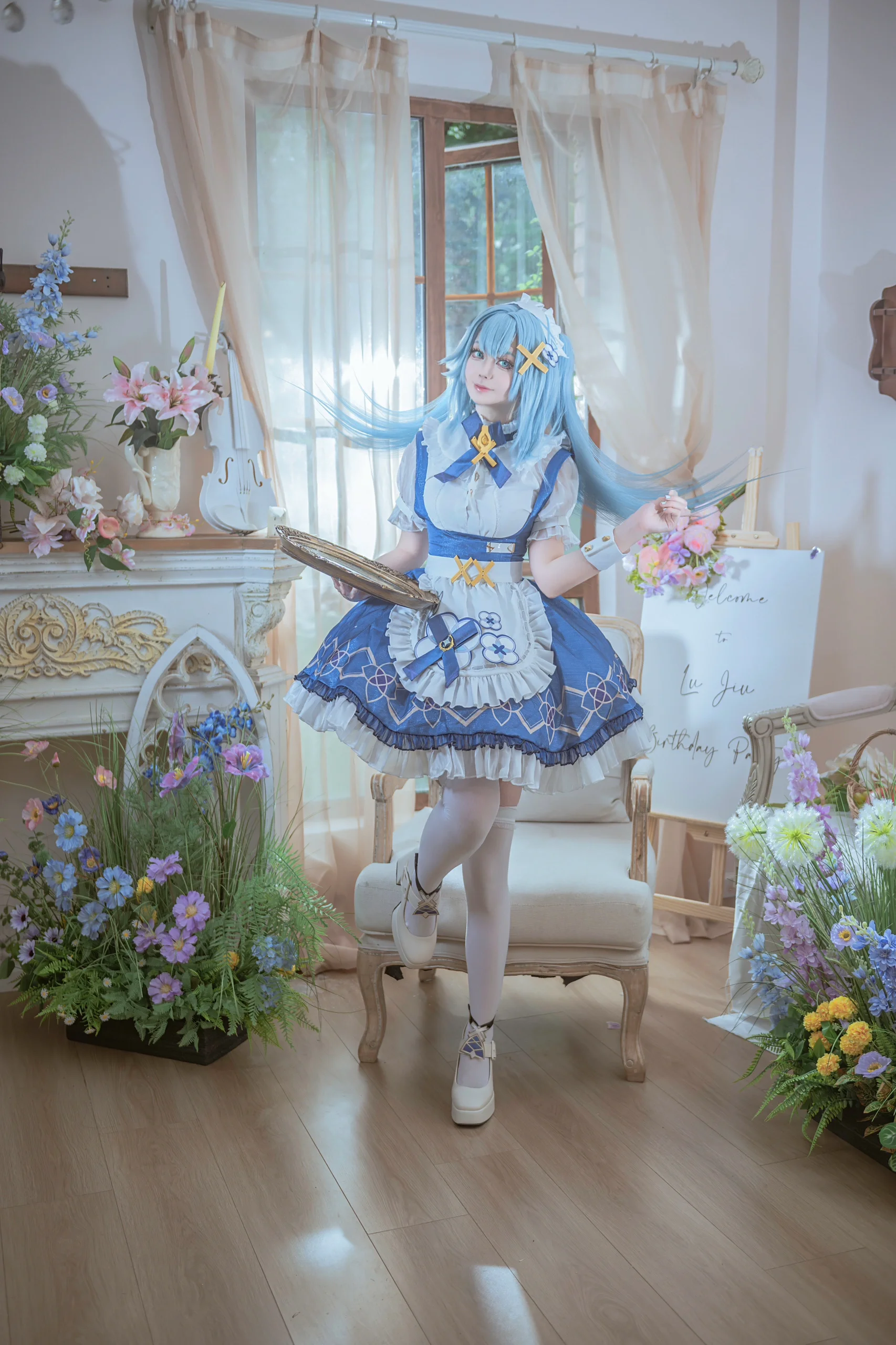 【珐露珊cos】原神里的韩式咖啡厅女仆 - 第 5 张