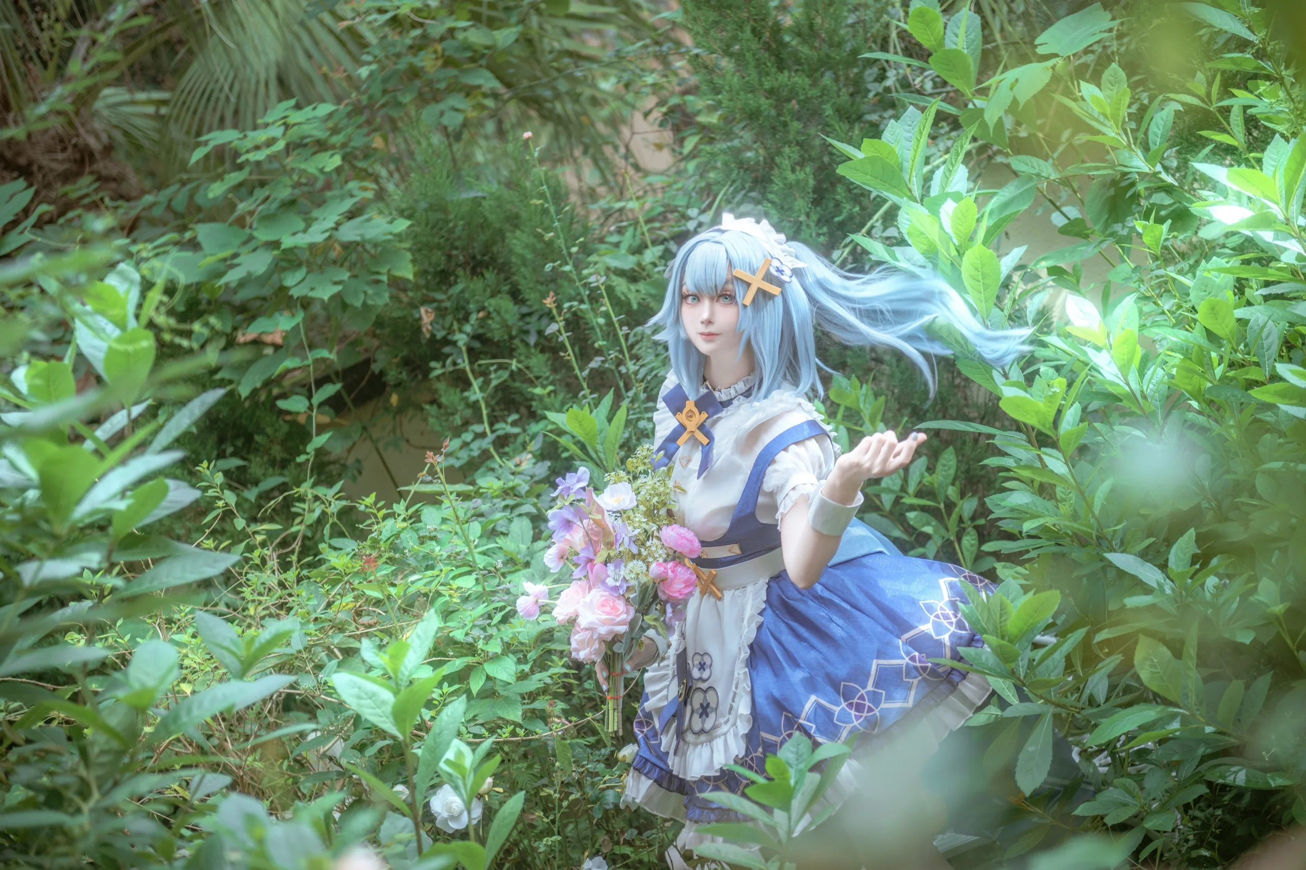 【珐露珊cos】原神里的韩式咖啡厅女仆 - 第 9 张