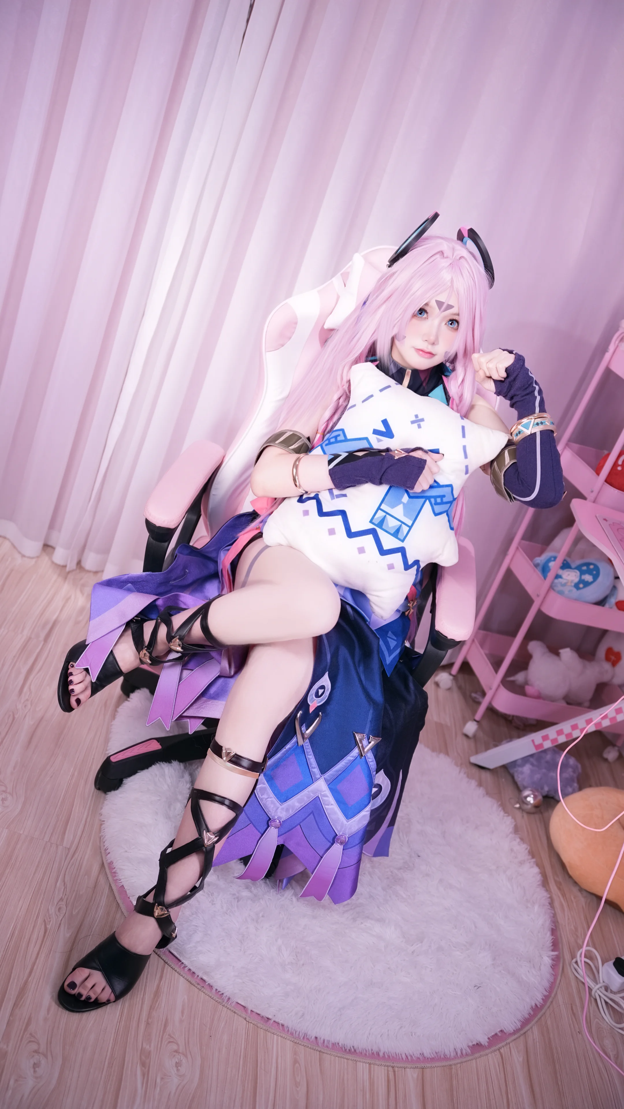 【茜特菈莉cos】原神黑曜石奶奶的生贺留影 - 第 1 张