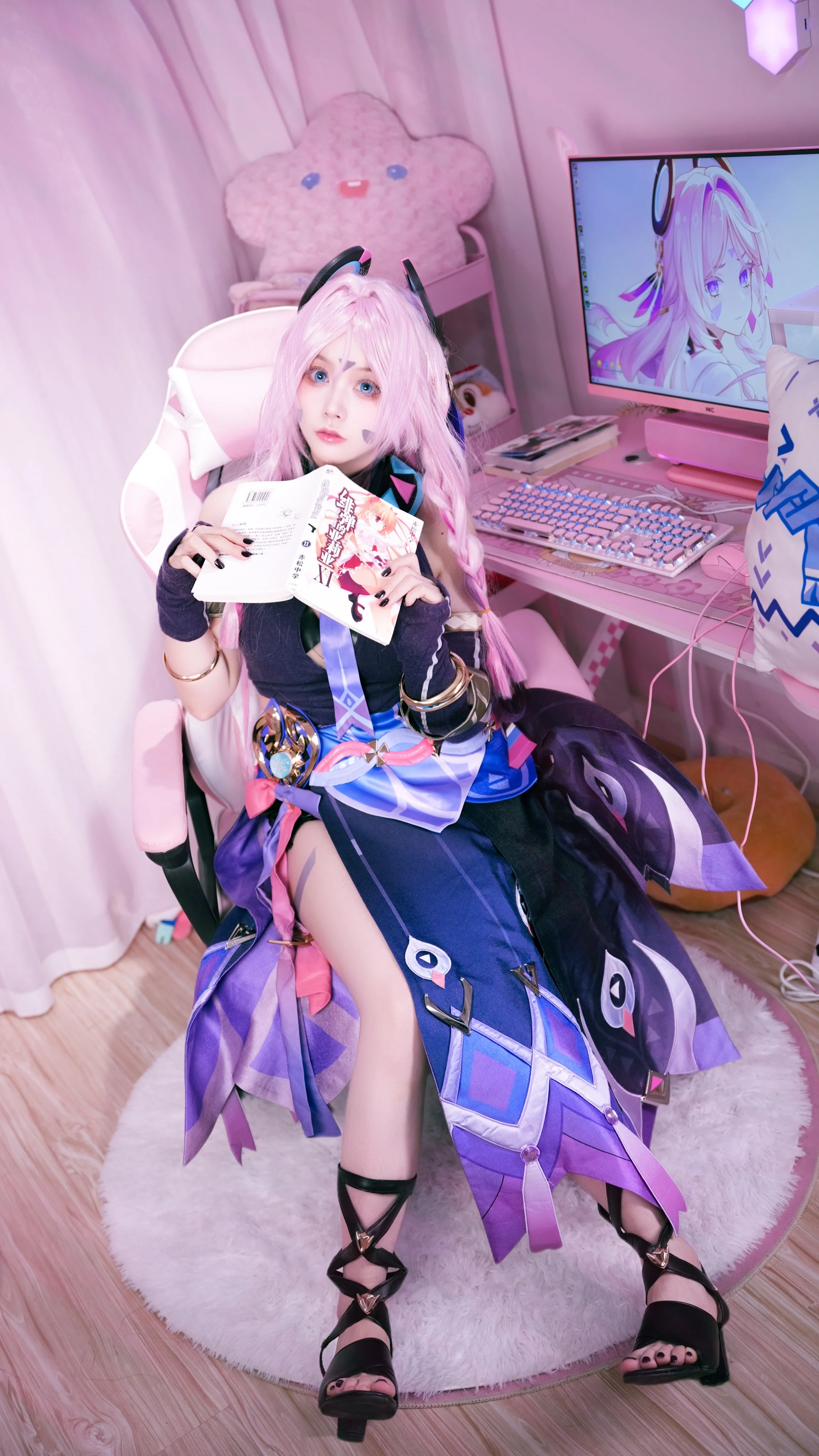【茜特菈莉cos】原神黑曜石奶奶的生贺留影