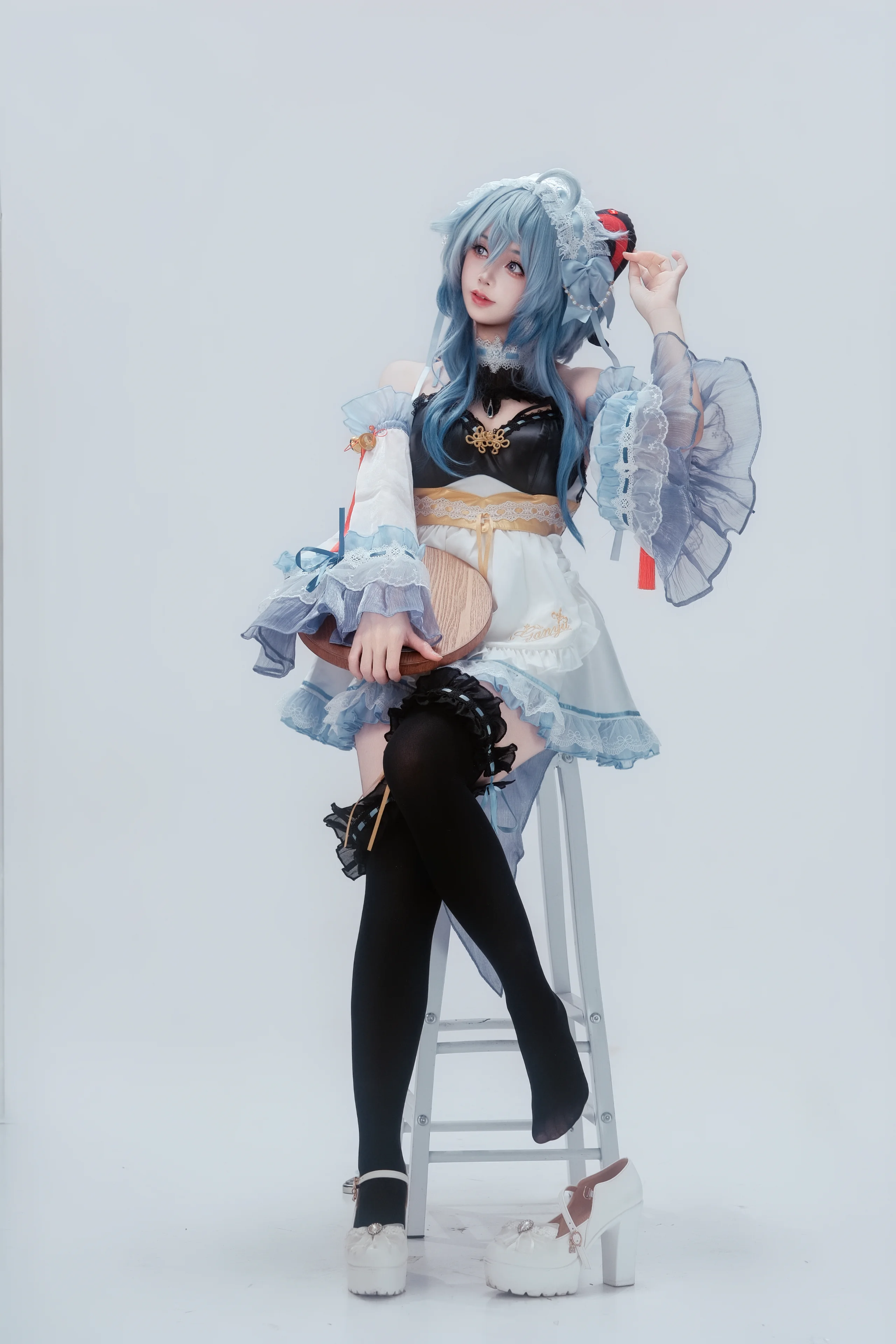 【甘雨cos】原神里的可爱女仆动作指南 - 第 8 张