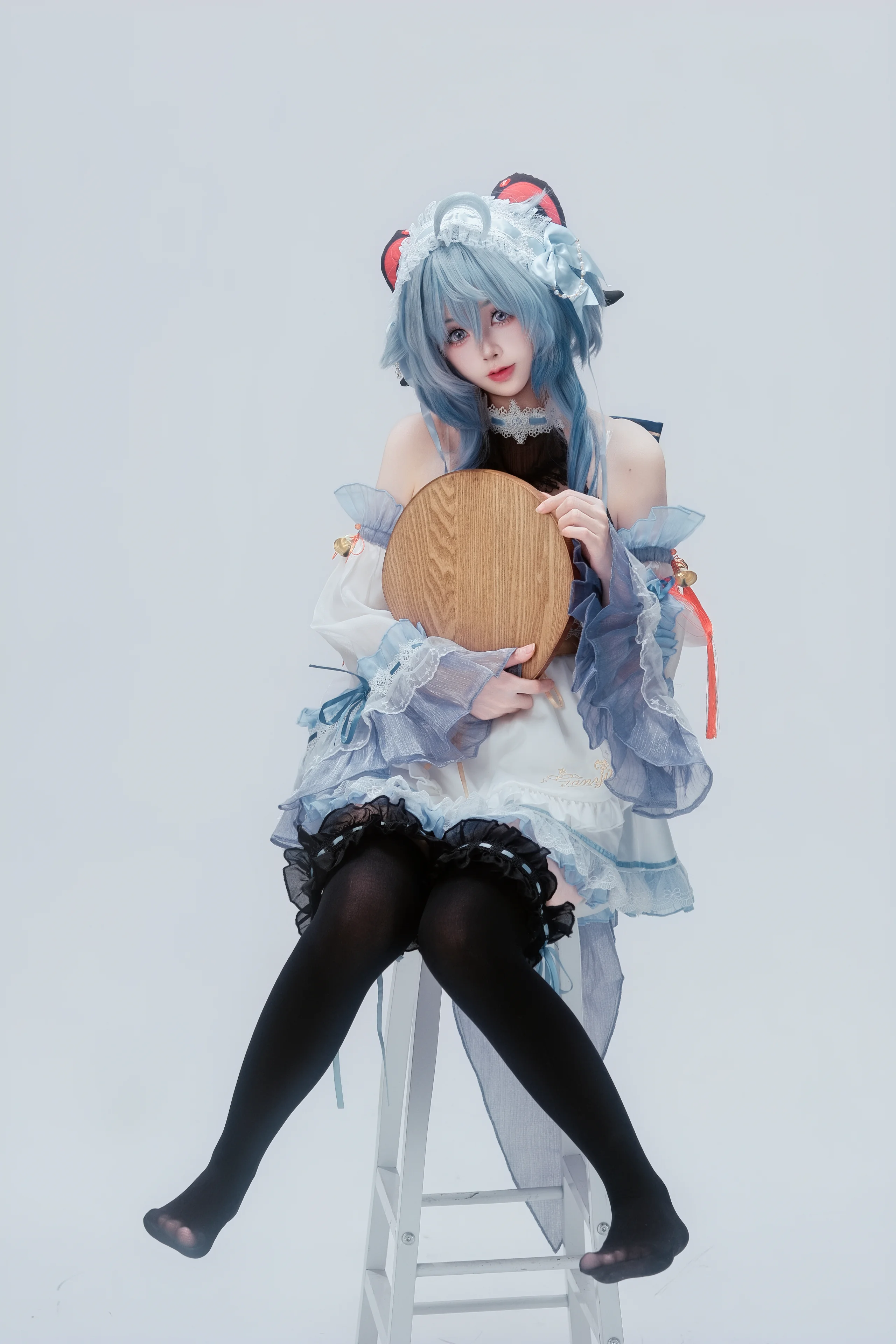 【甘雨cos】原神里的可爱女仆动作指南 - 第 9 张