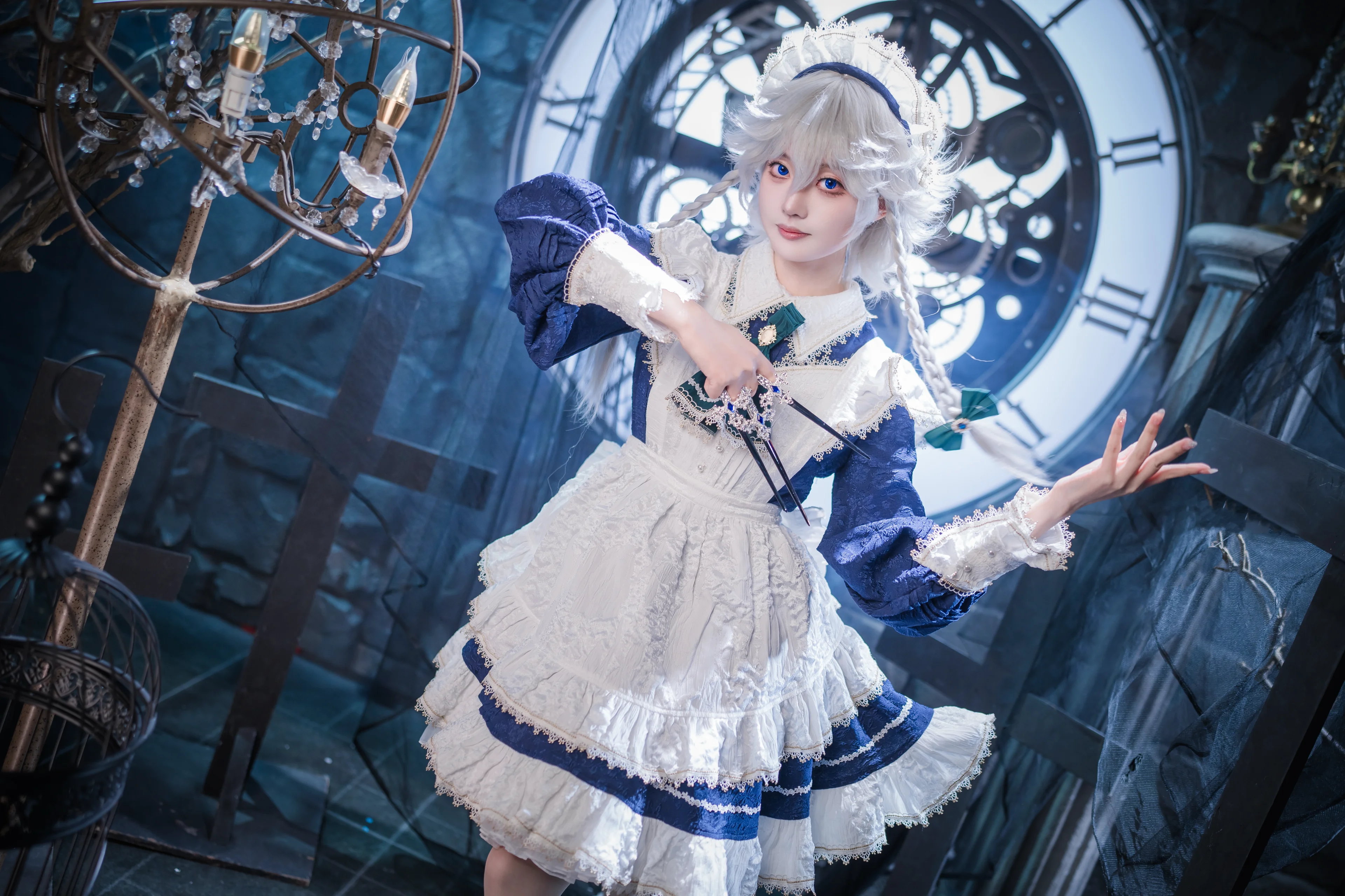【咲夜cos】Touhou Project 里的时间掌控者 - 第2张