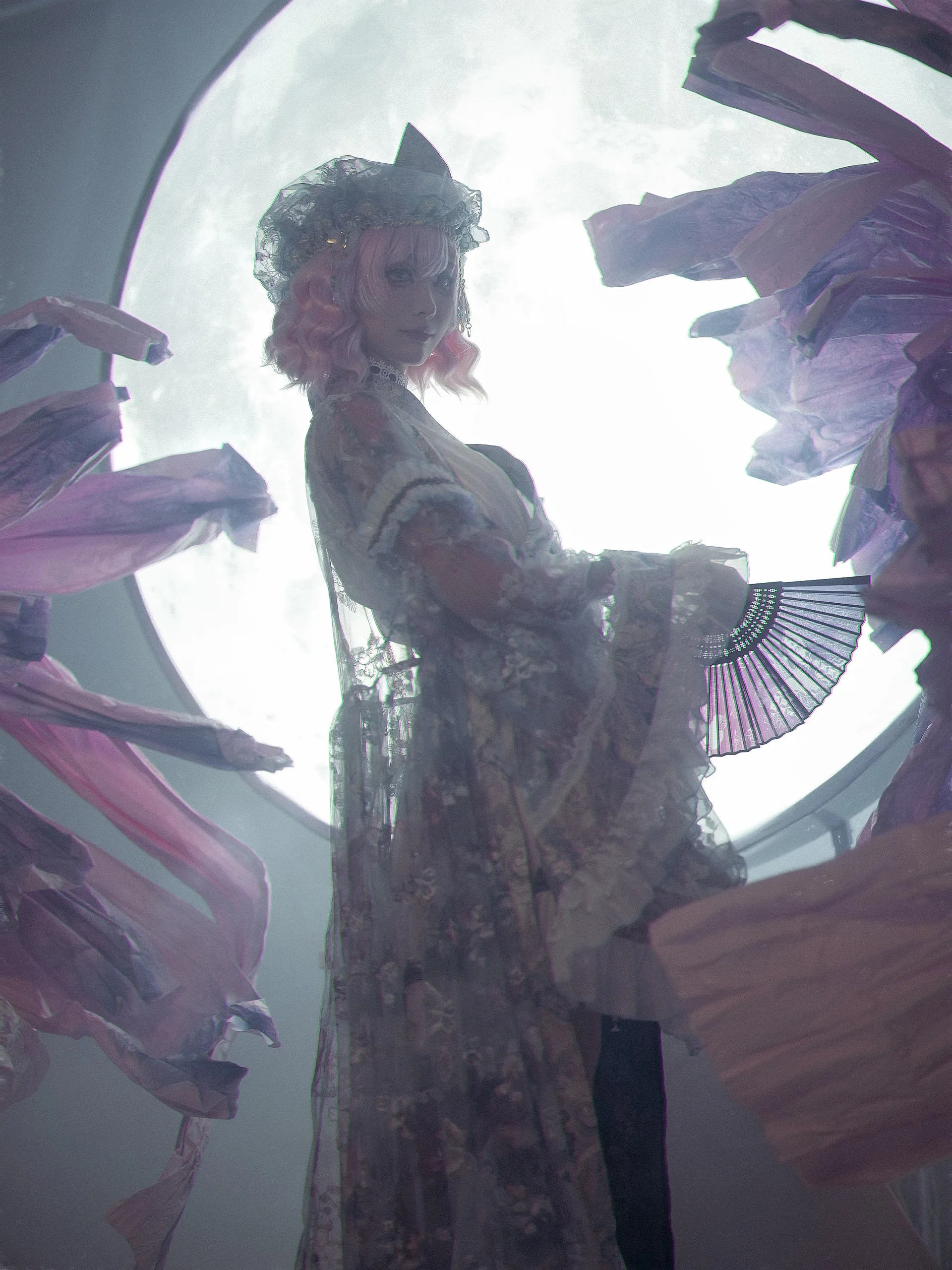 【西行寺幽幽子cos】西行妖下的櫻色幻想，東方project的幽寂美學 - 第 8 張