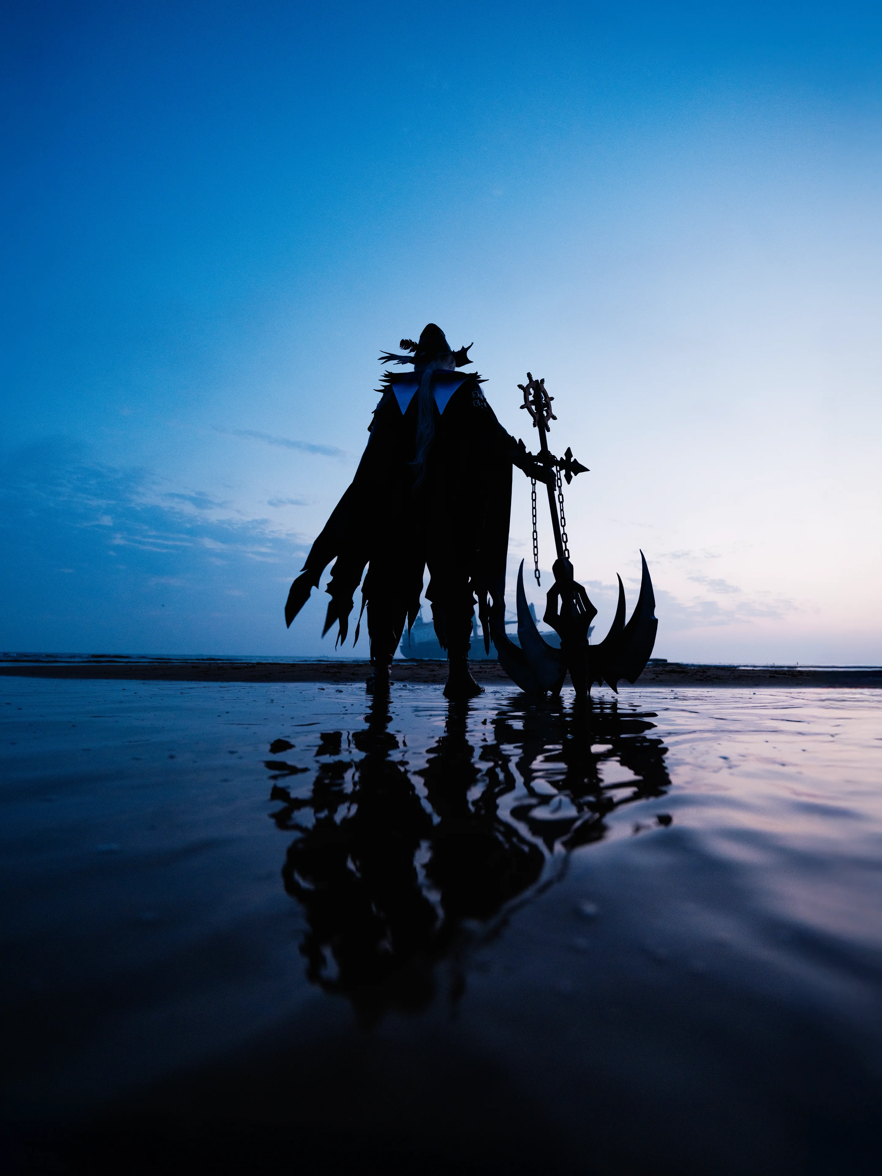 【アークナイツ深海チームコスプレ】潮が引いた後のハンター集結