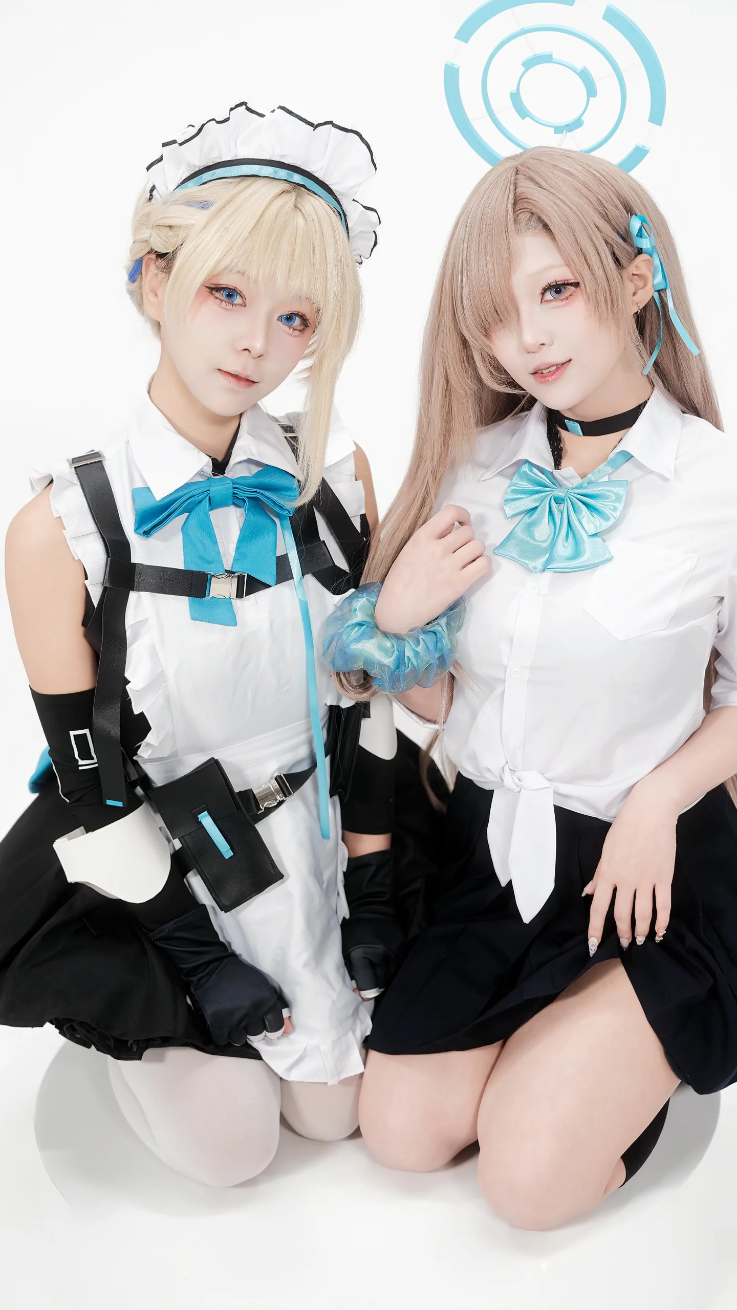 科技感十足的二次元女仆风双人Cosplay - 第 6 张