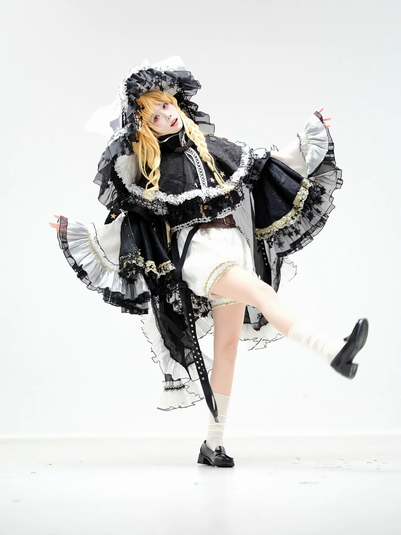 【雾雨魔理沙cos】东方Project的黑白魔法使，动感捕捉分享