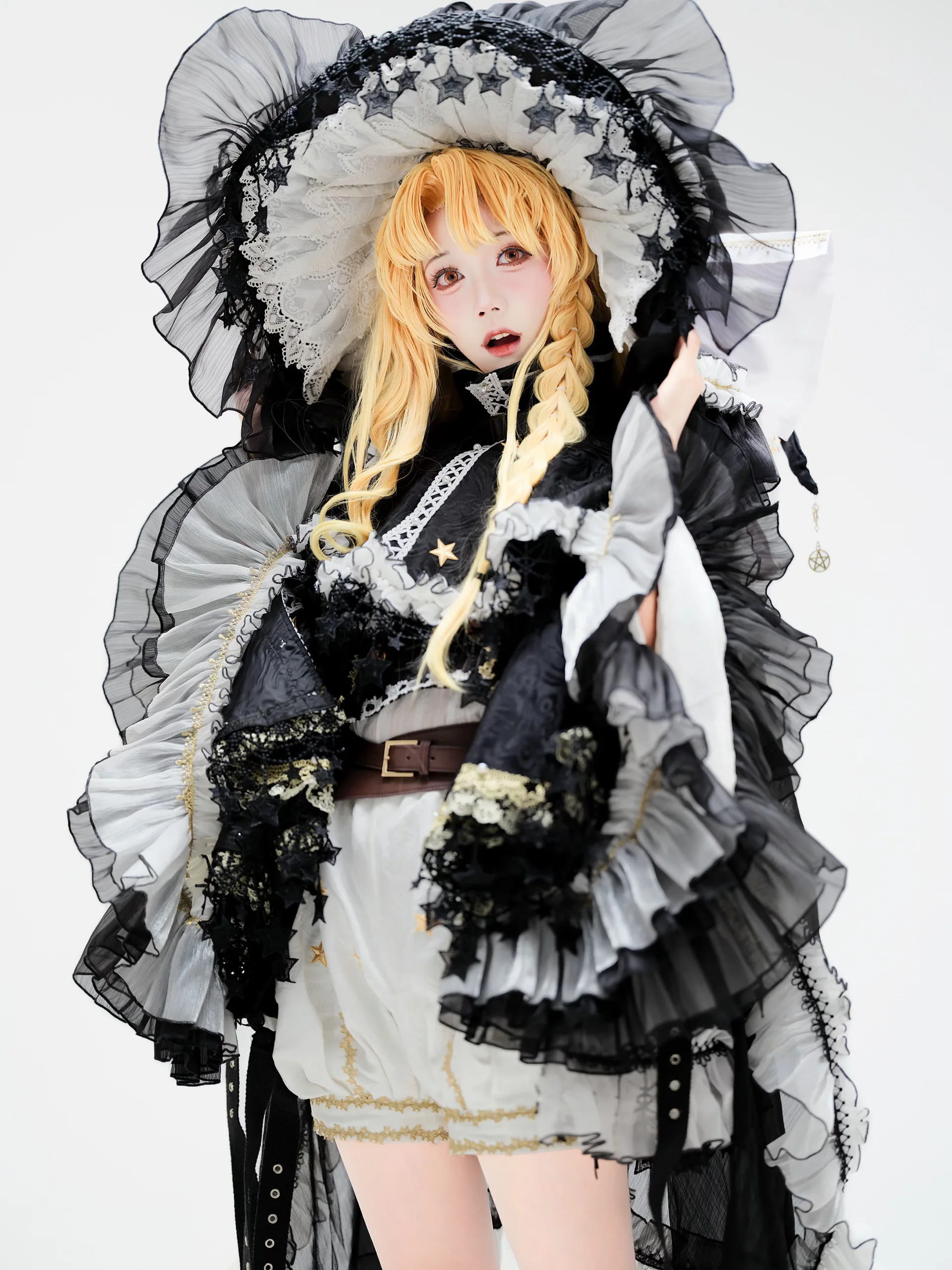 【雾雨魔理沙cos】东方Project的黑白魔法使，动感捕捉分享 - 第 6 张