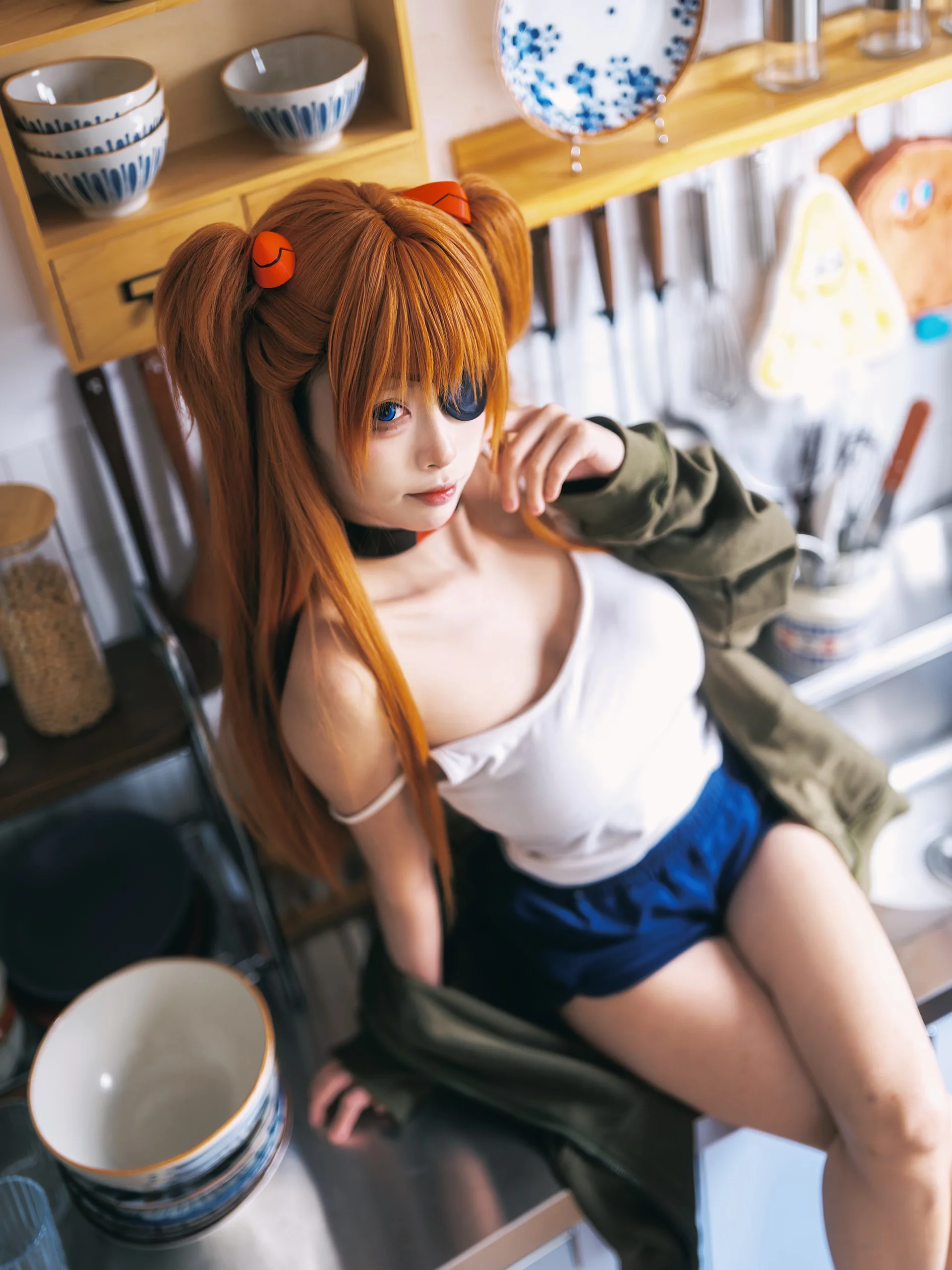 【明日香cos】新世纪福音战士的厨房限定一刻 - 第 2 张