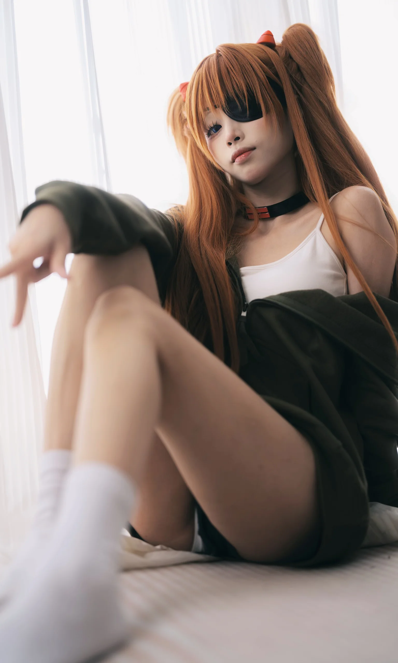 【明日香cos】EVA福音战士，窗边的午间慵懒日常 - 第 4 张