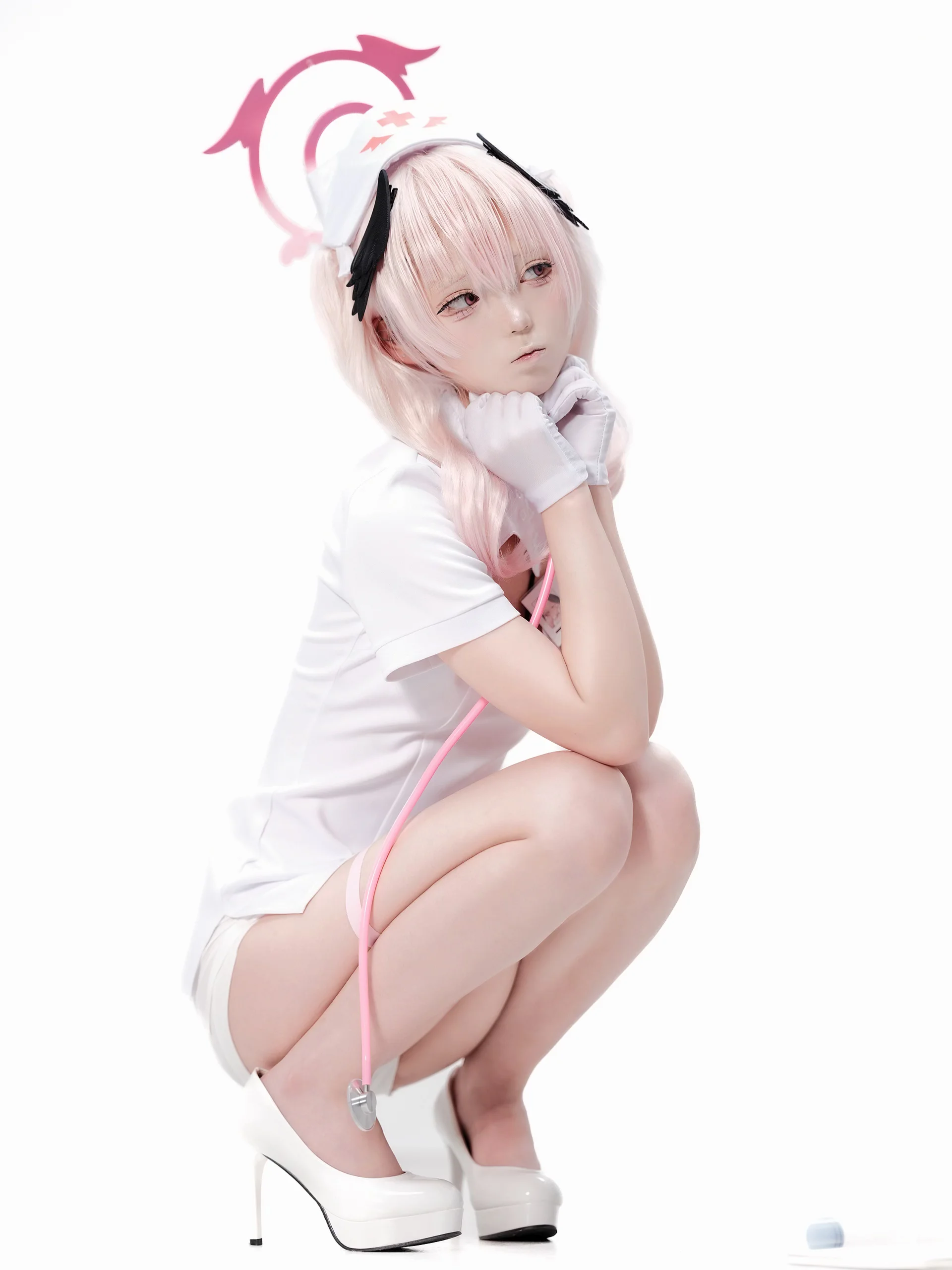 【小春cos】蔚蓝档案里白衣护士的纯白日常 - 第 3 张