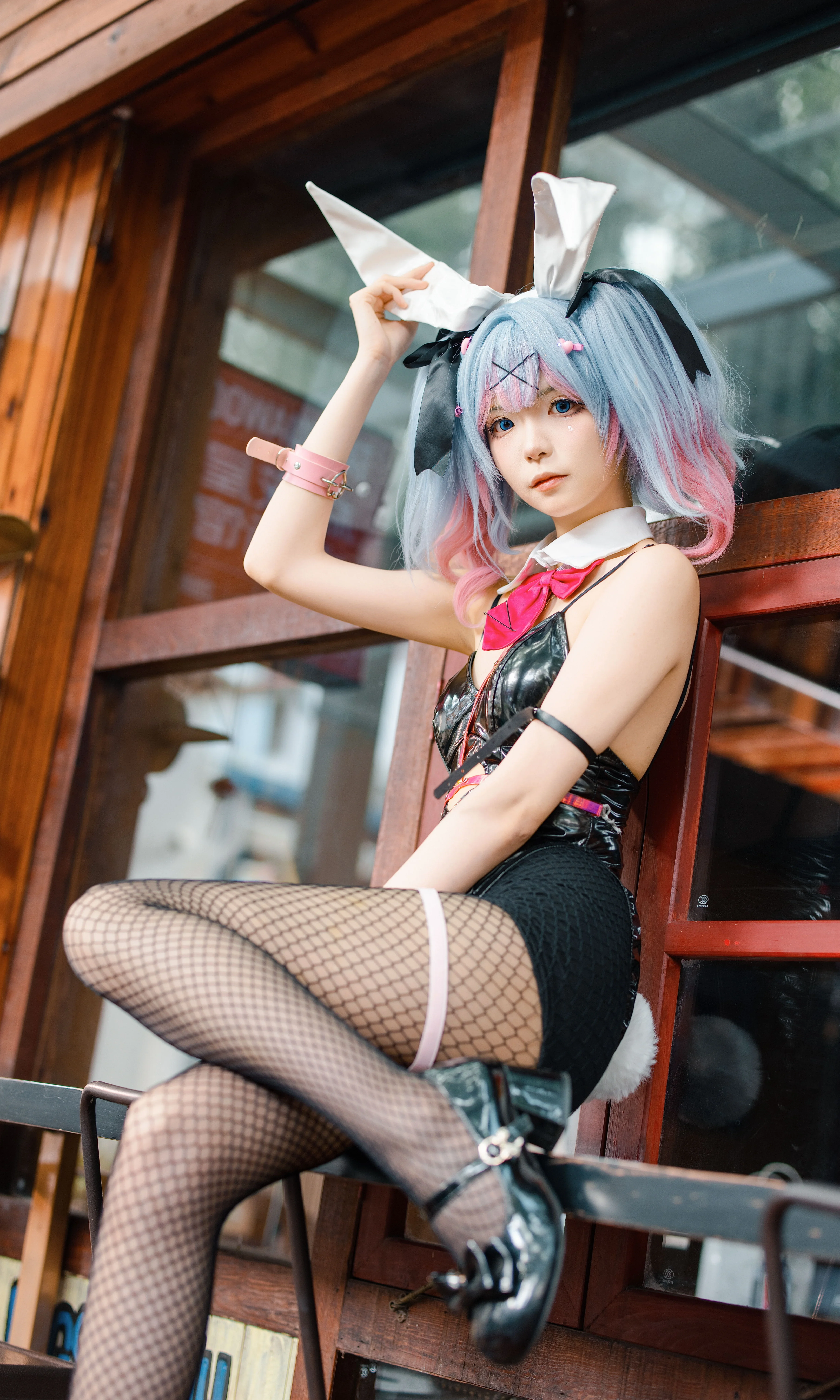 【初音未来cos】兔子洞里的摇滚兔女郎 - 第 6 张