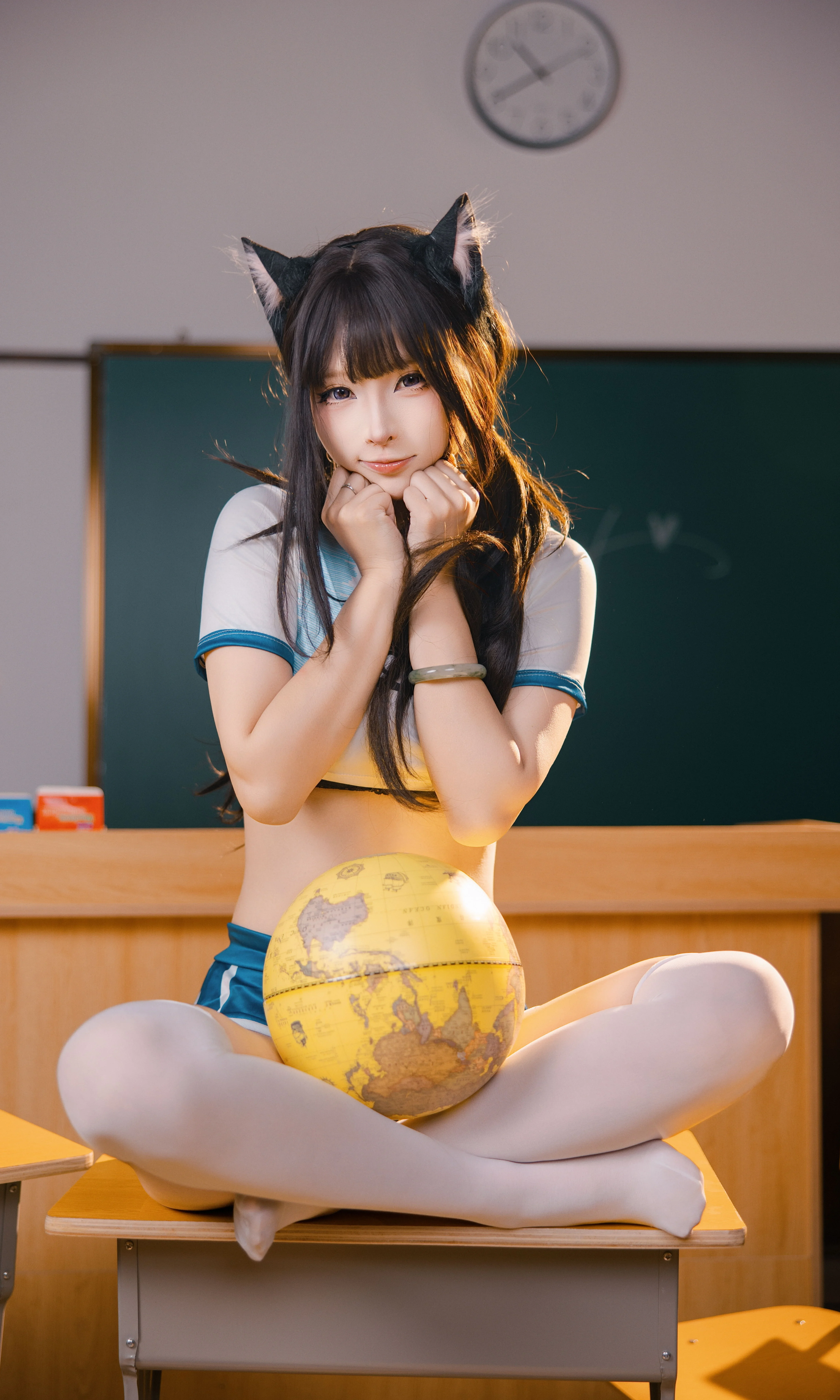 [Soccer Cat-Girl in the Classroom] Japanese Fresh Style Campus Vibe - Image 4