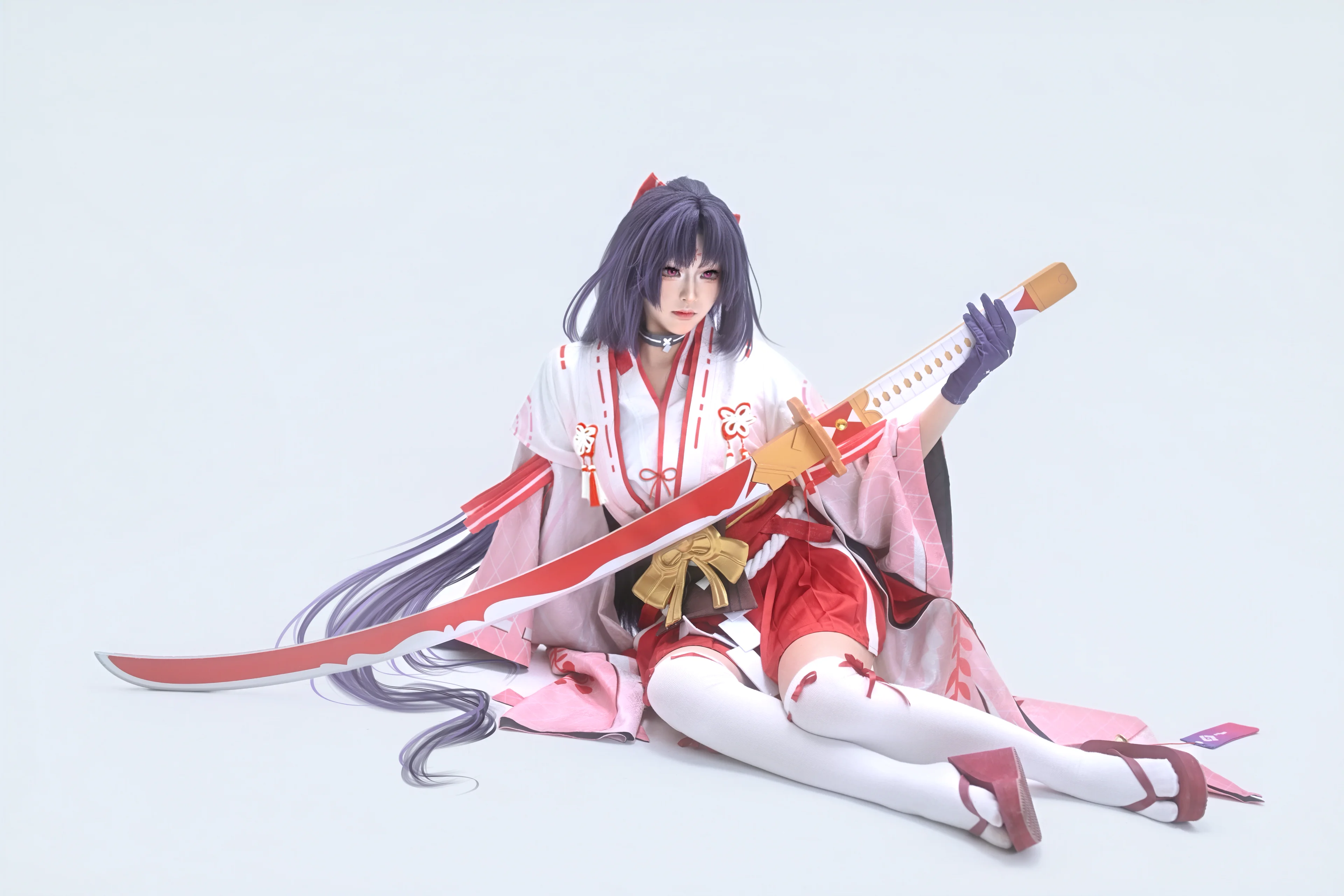 【妖刀姬cos】陰陽師裡御神之刃的靜謐鋒芒 - 第 2 張