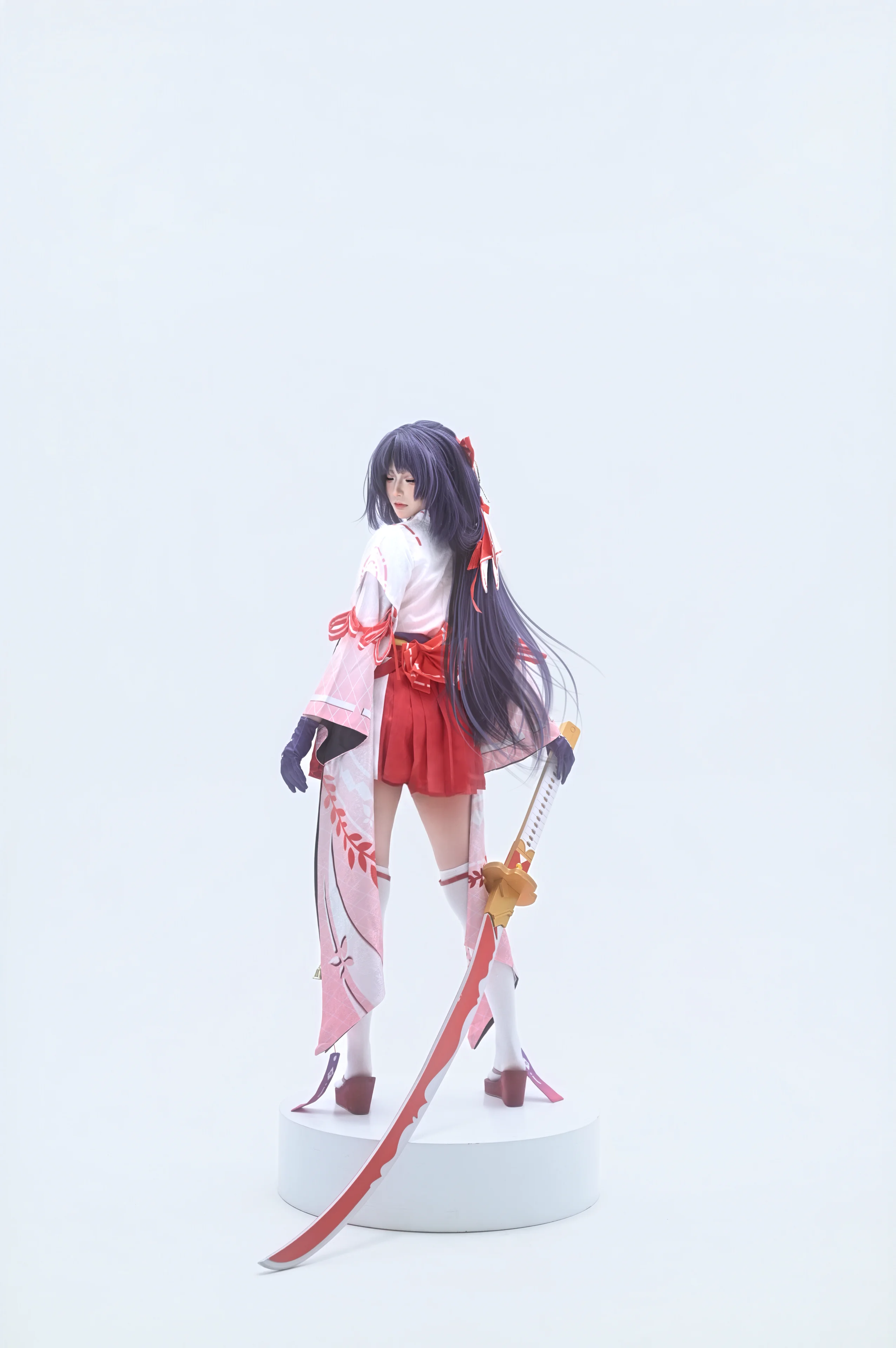 【妖刀姬cos】陰陽師裡御神之刃的靜謐鋒芒