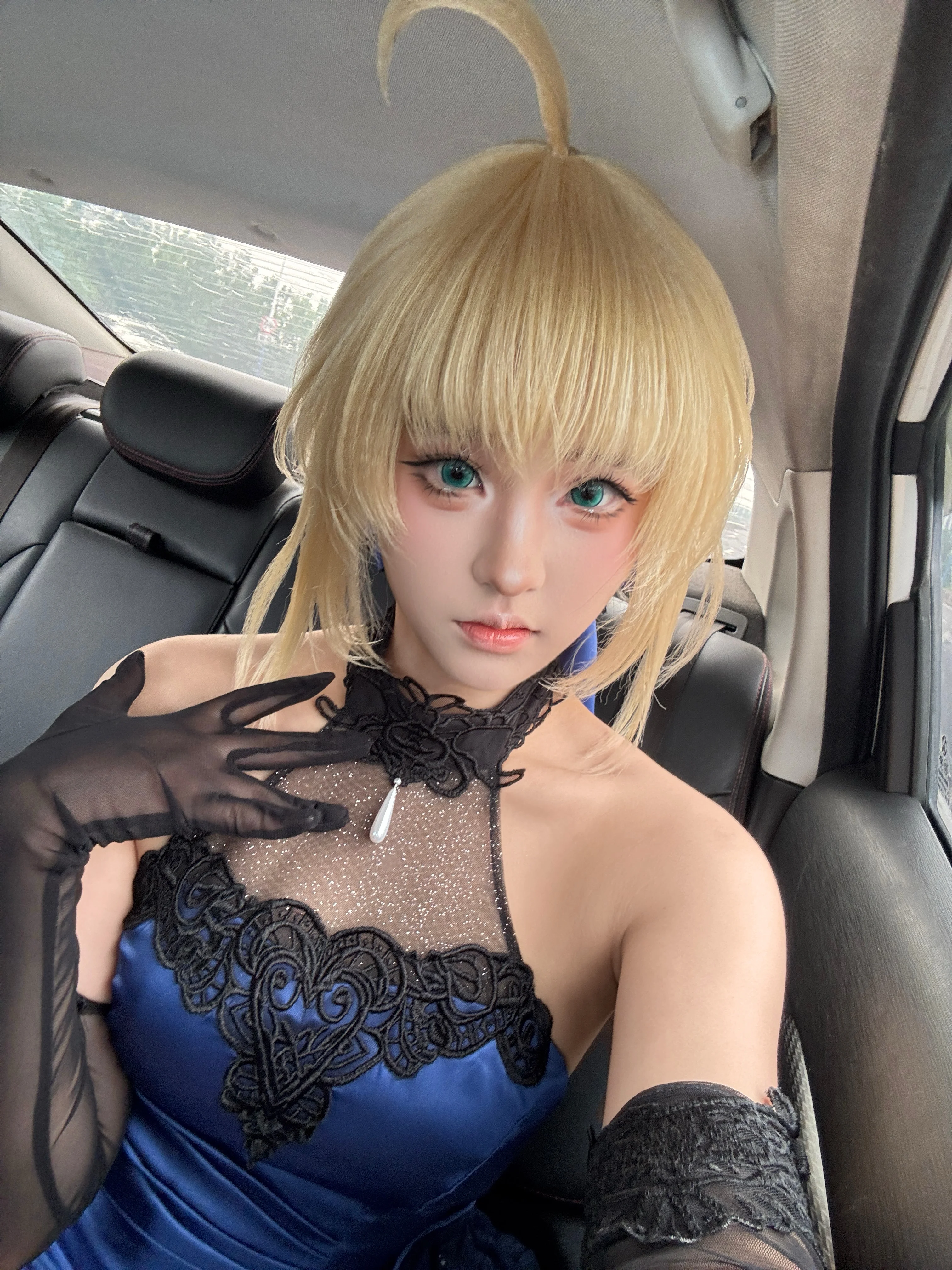 【阿尔托莉雅cos】Fate系列，外出拍摄力竭的一天 - 第 1 张