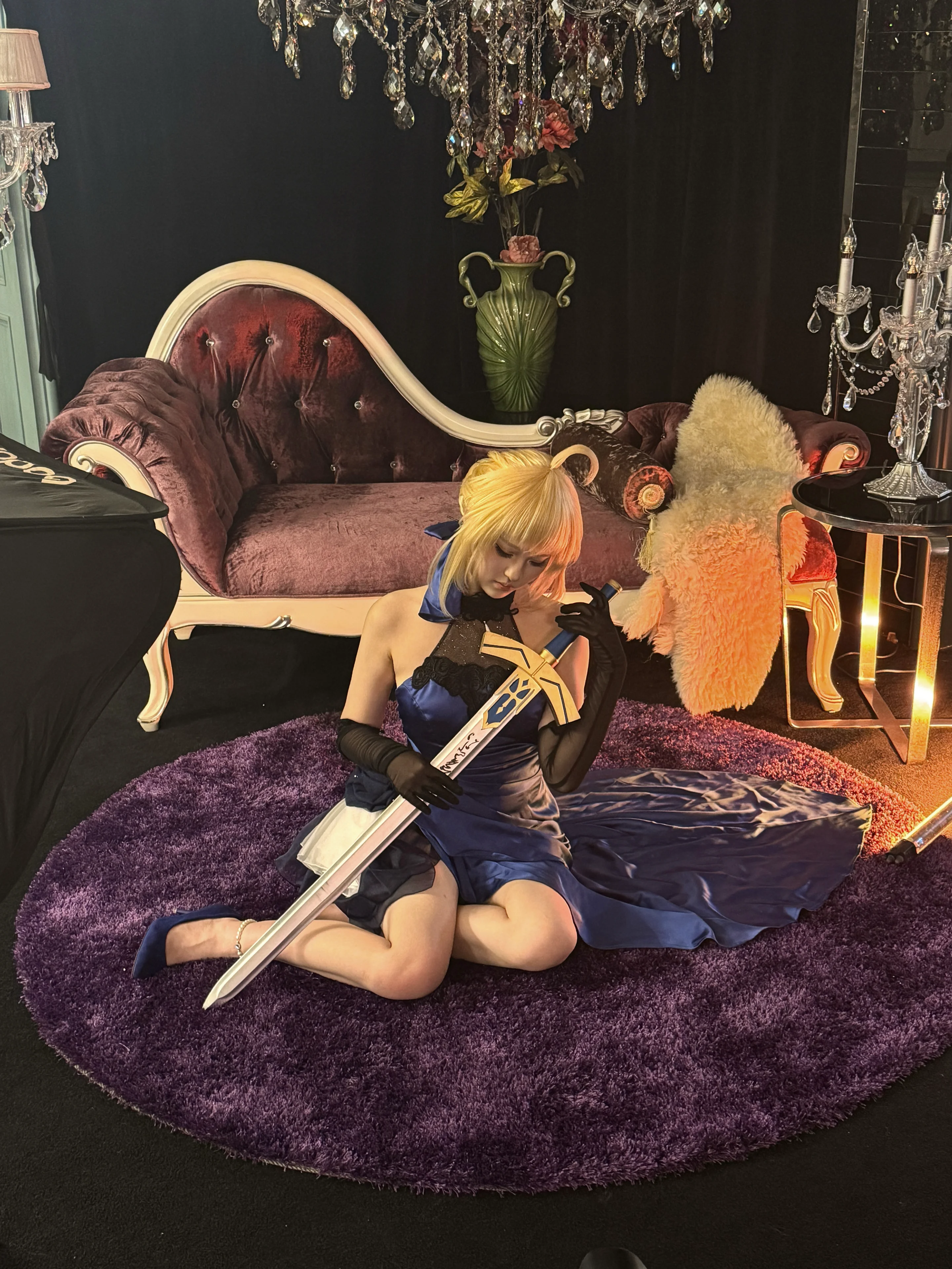 【阿尔托莉雅cos】Fate系列，外出拍摄力竭的一天 - 第 3 张