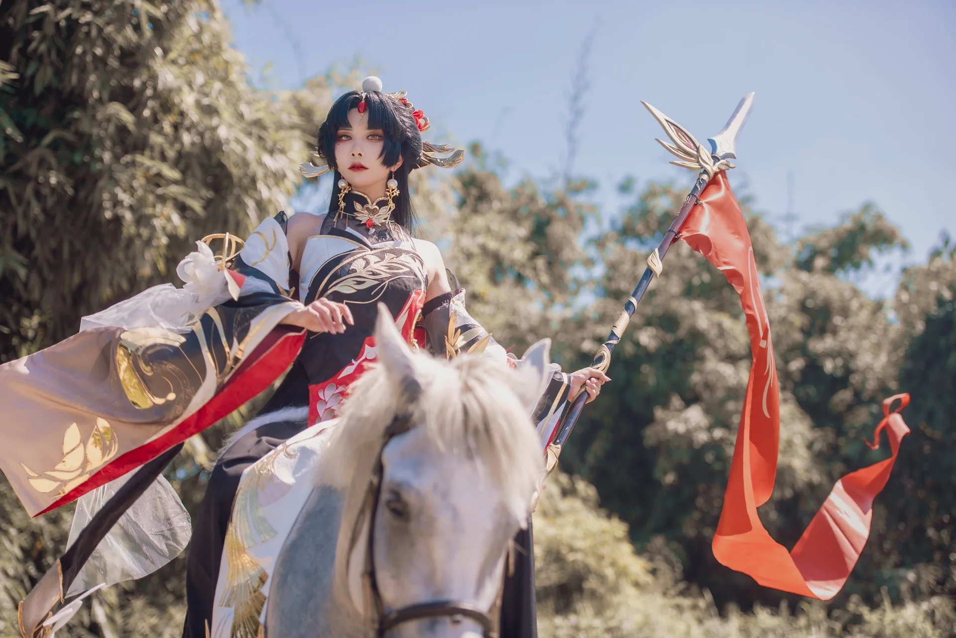 [宣照cos] 花亦山心之月，红妆白马换疆场