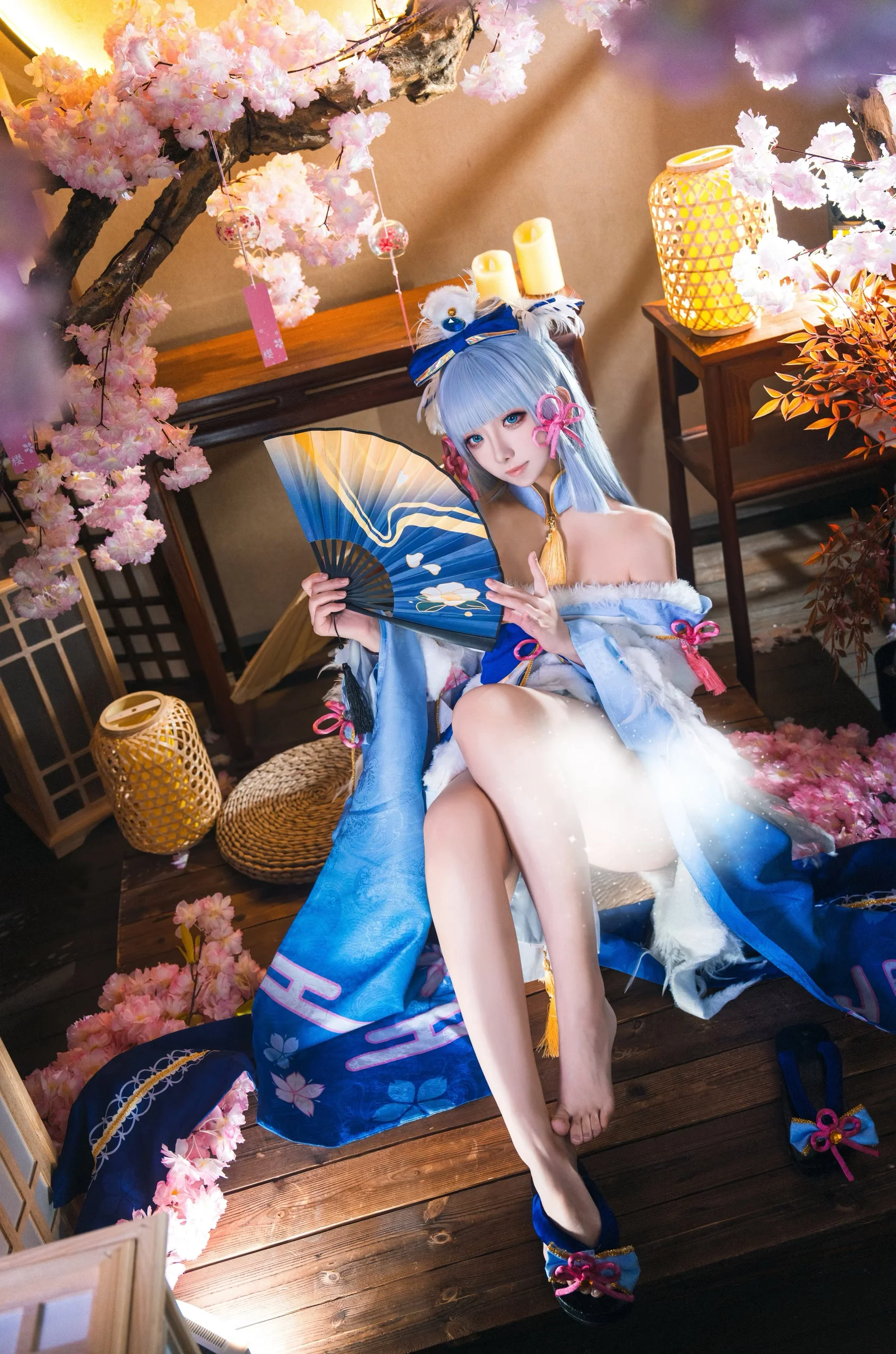 【神里绫华cos】在櫻花盛開的庭園中，與你共度靜謐時光 - 第 2 张