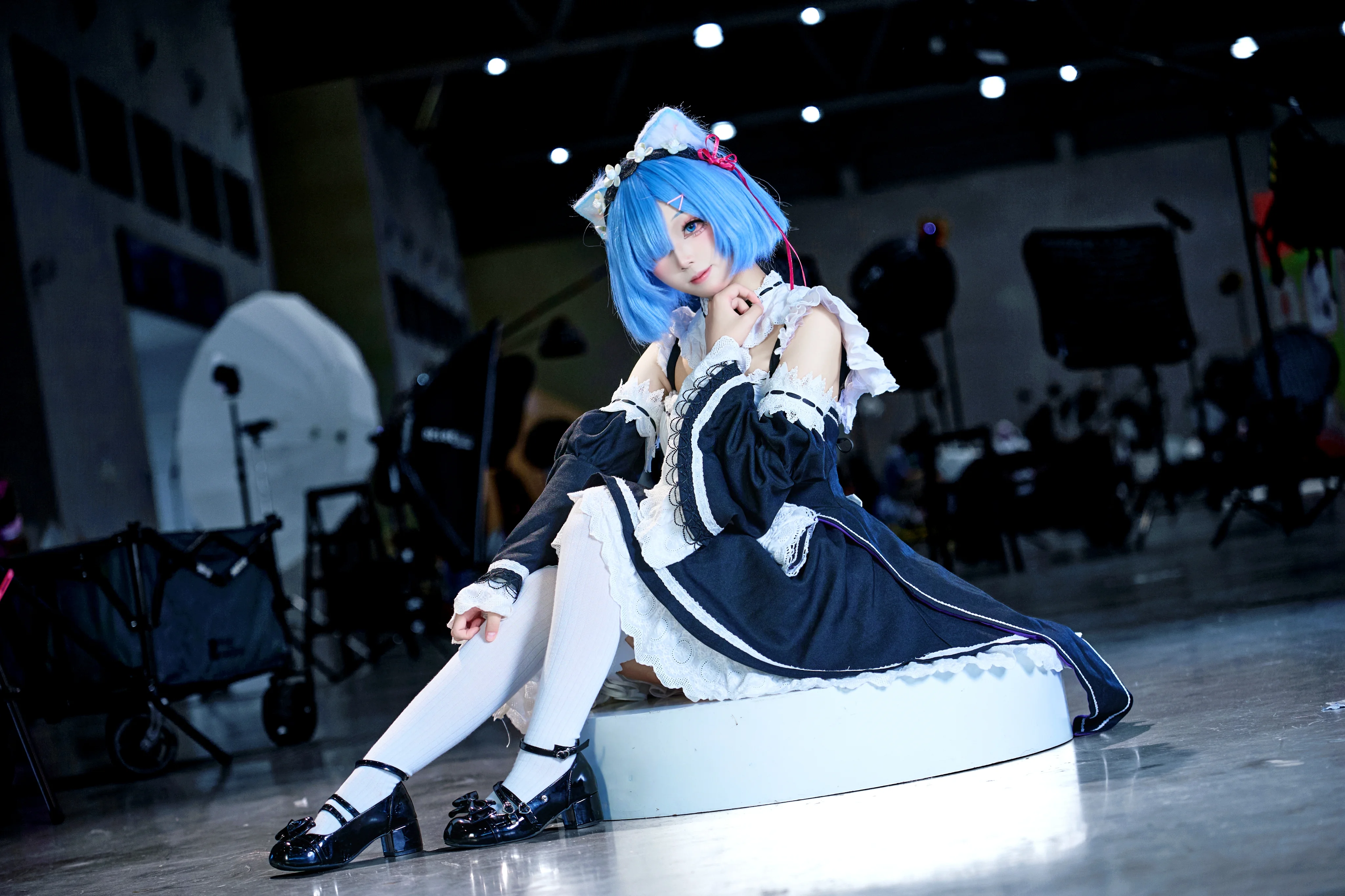 【蕾姆cos】从零开始的异世界生活无道具版女仆装动作参考 - 第 2 张