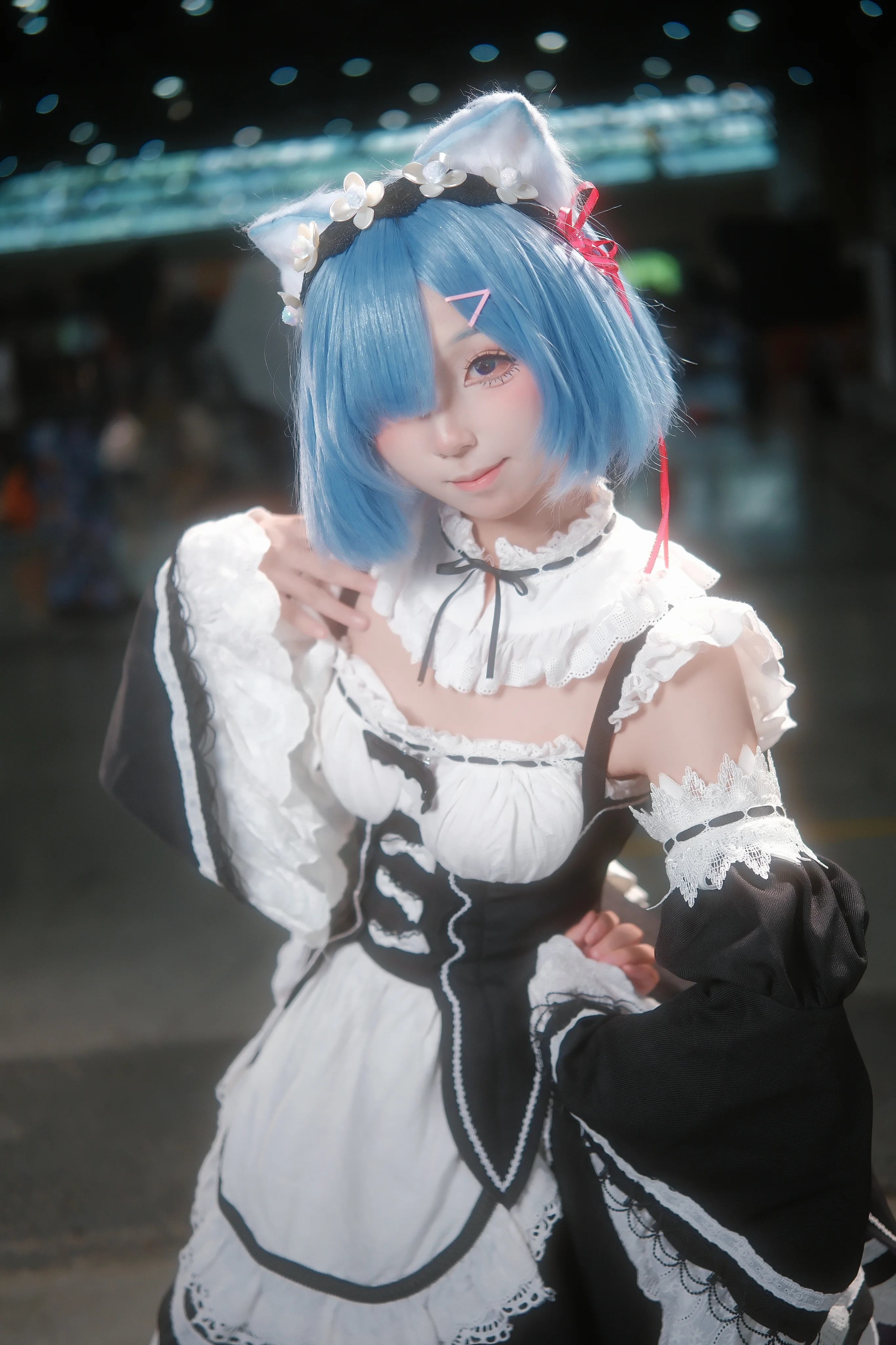 【蕾姆cos】从零开始的异世界生活无道具版女仆装动作参考 - 第 8 张