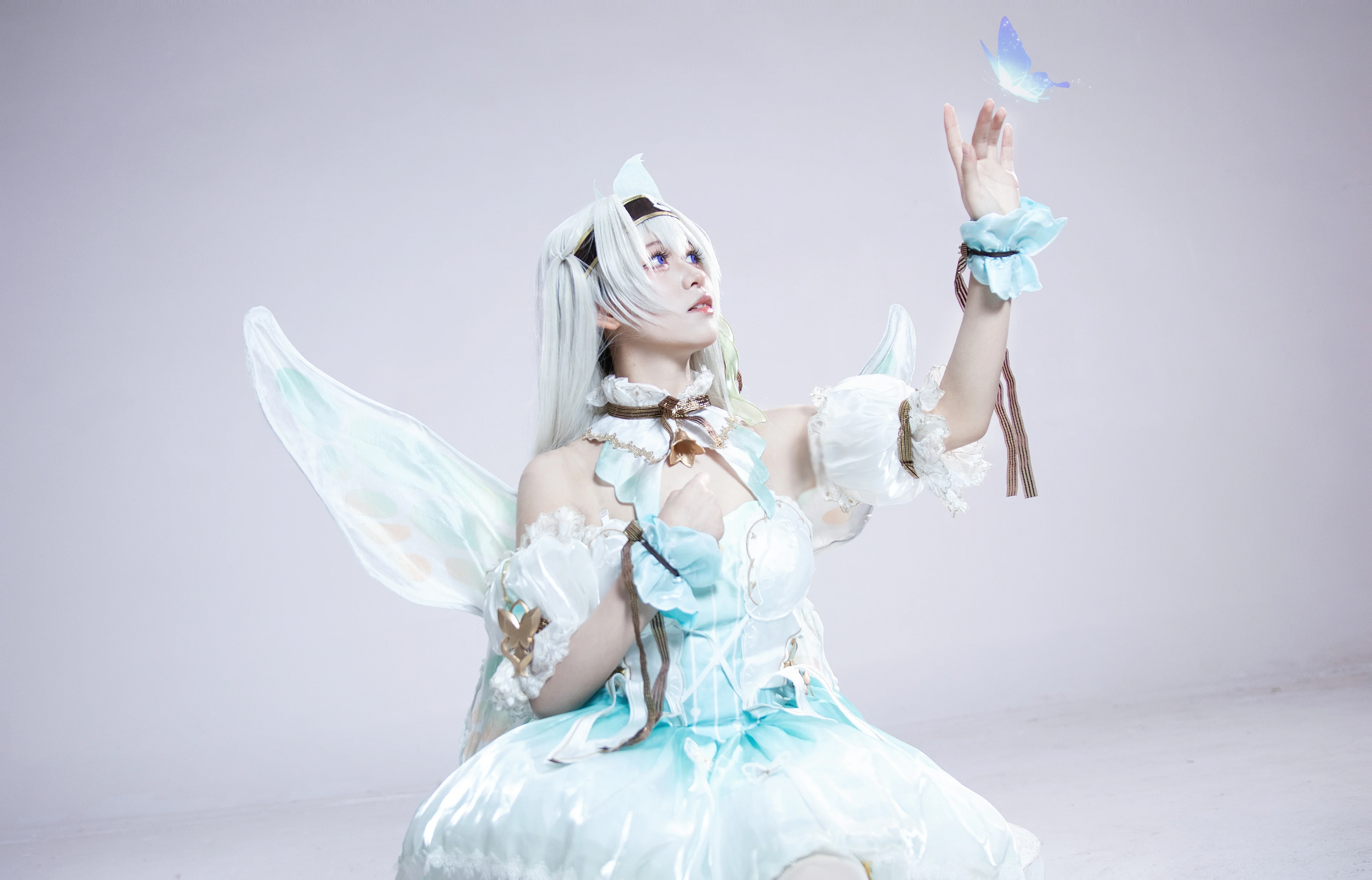【崩坏星穹铁道流萤cos】精灵公主同人的棚拍记录 - 第 2 张