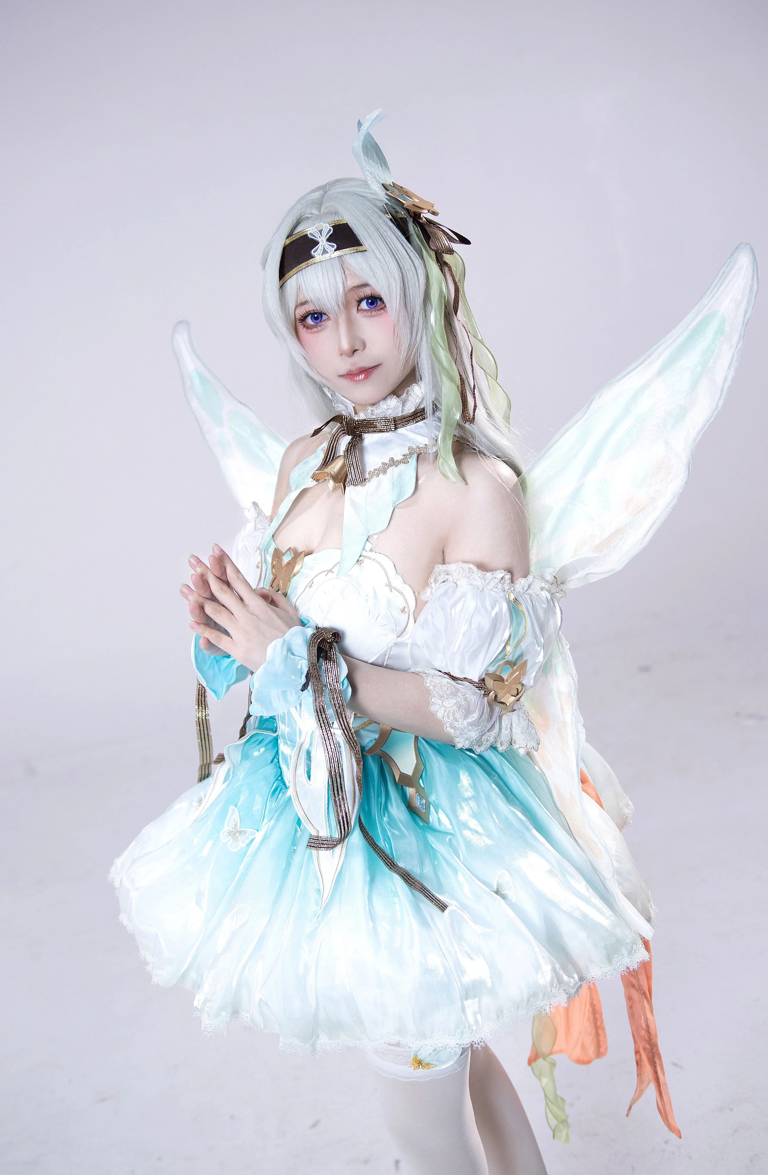 【崩坏星穹铁道流萤cos】精灵公主同人的棚拍记录 - 第 3 张