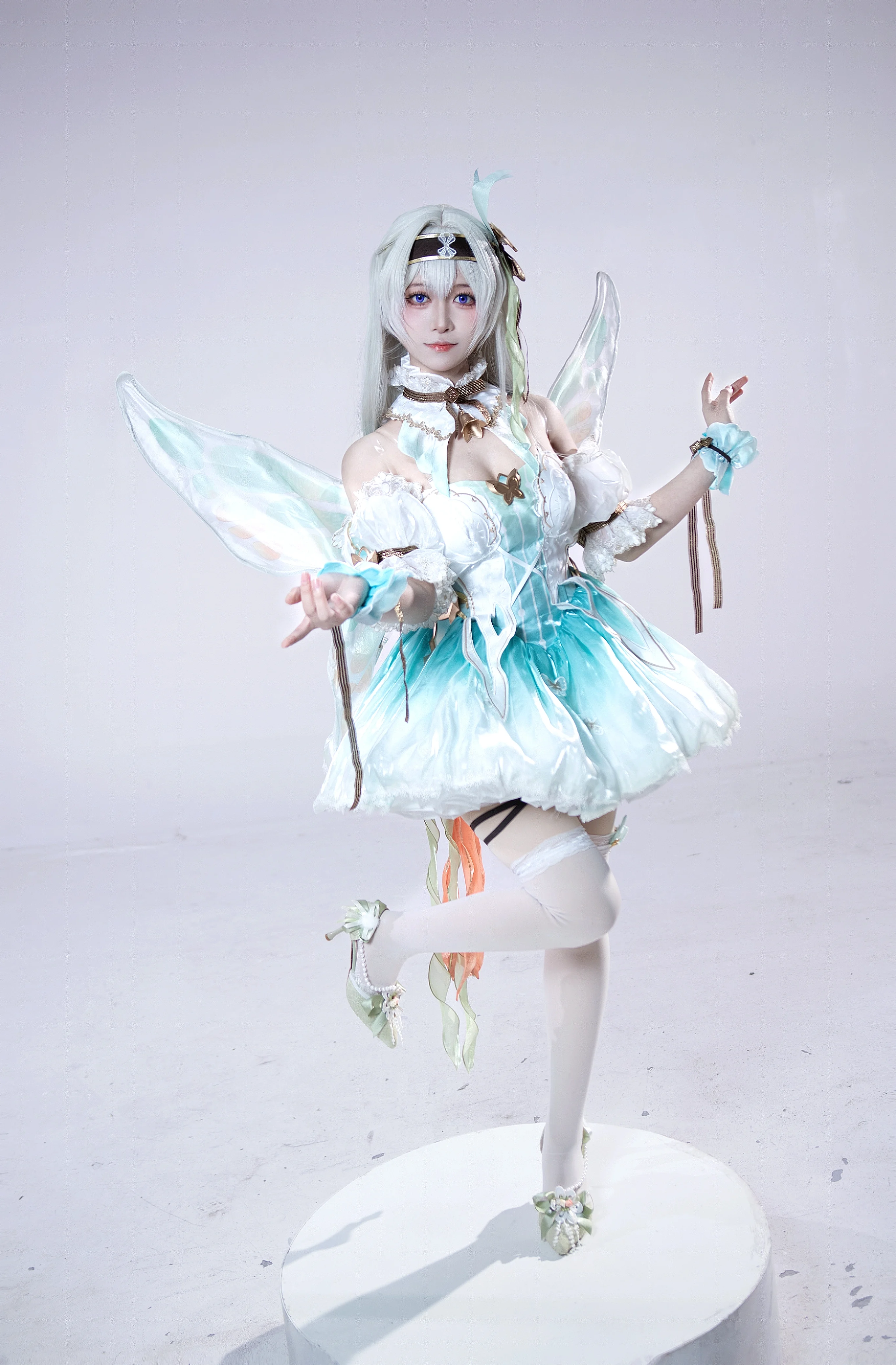 【崩坏星穹铁道流萤cos】精灵公主同人的棚拍记录 - 第 4 张