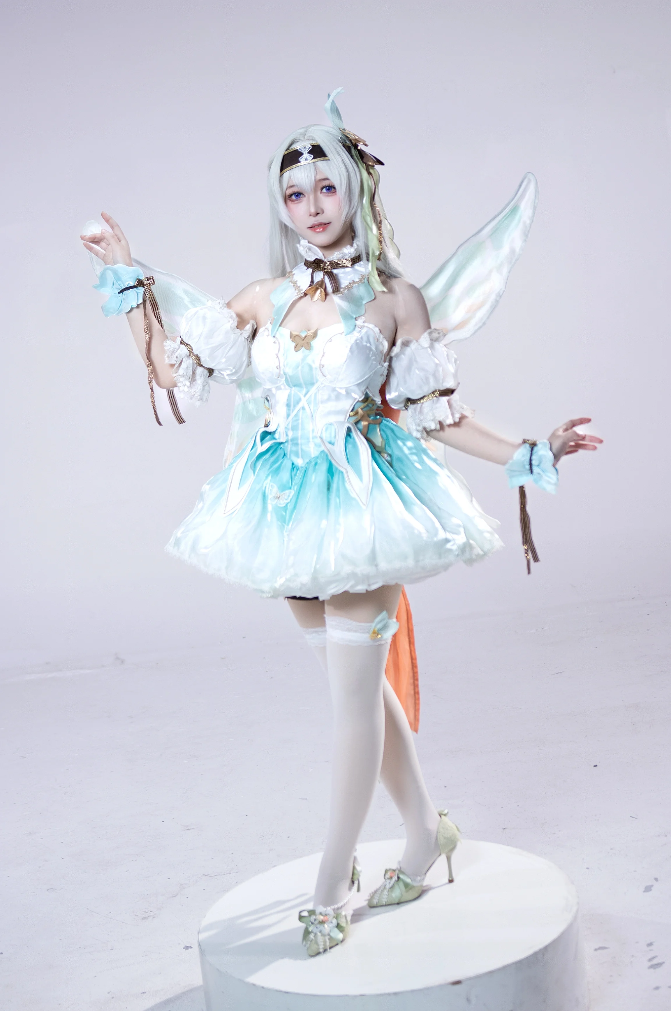 【崩坏星穹铁道流萤cos】精灵公主同人的棚拍记录 - 第 5 张