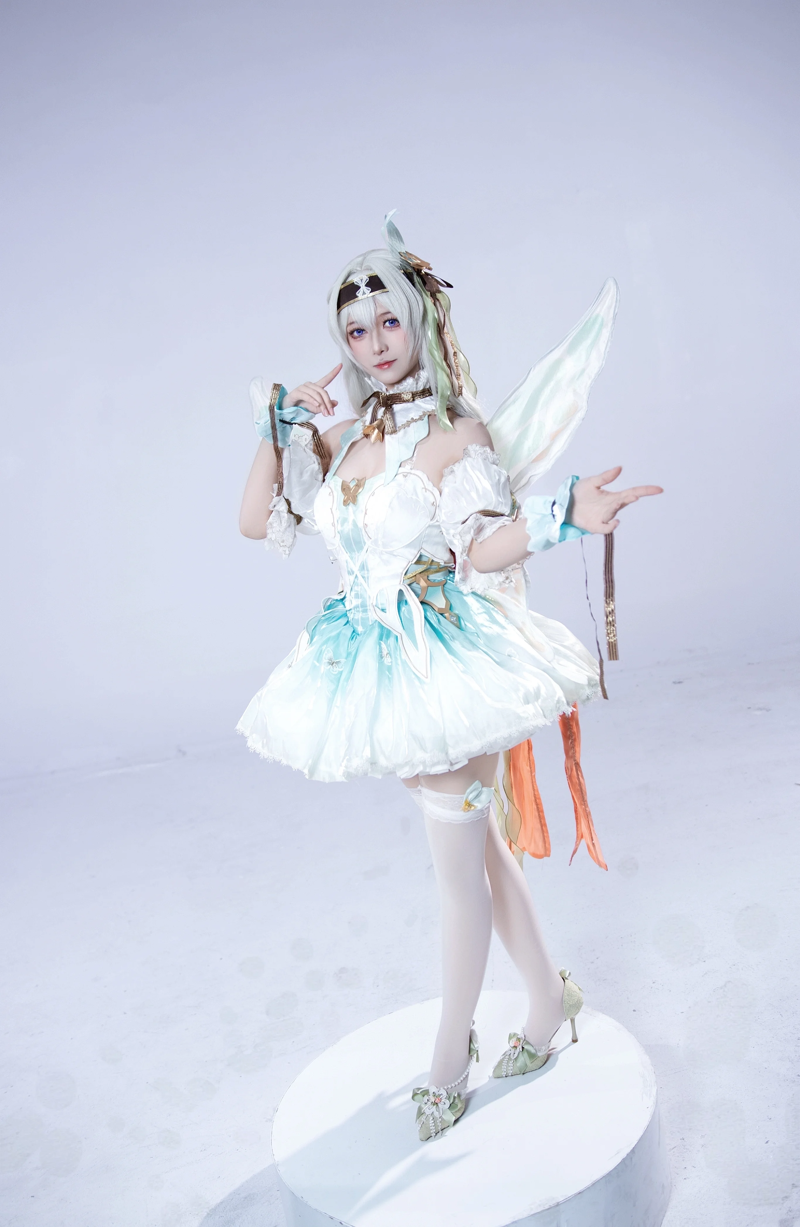 【崩坏星穹铁道流萤cos】精灵公主同人的棚拍记录 - 第 6 张